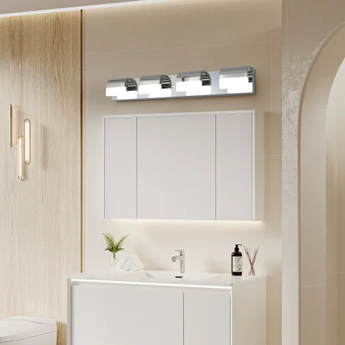 Modern Bathroom Vanity Lighting 6-Light LED Vanity Lights Over Mirror Bath Wall Lighting、、eastwooduniform