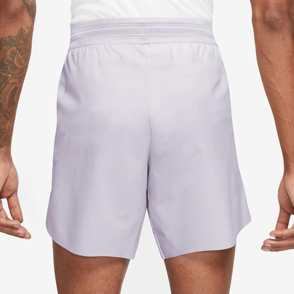 Nike Men's Rafa Advantage 7 Short - Barely Grape