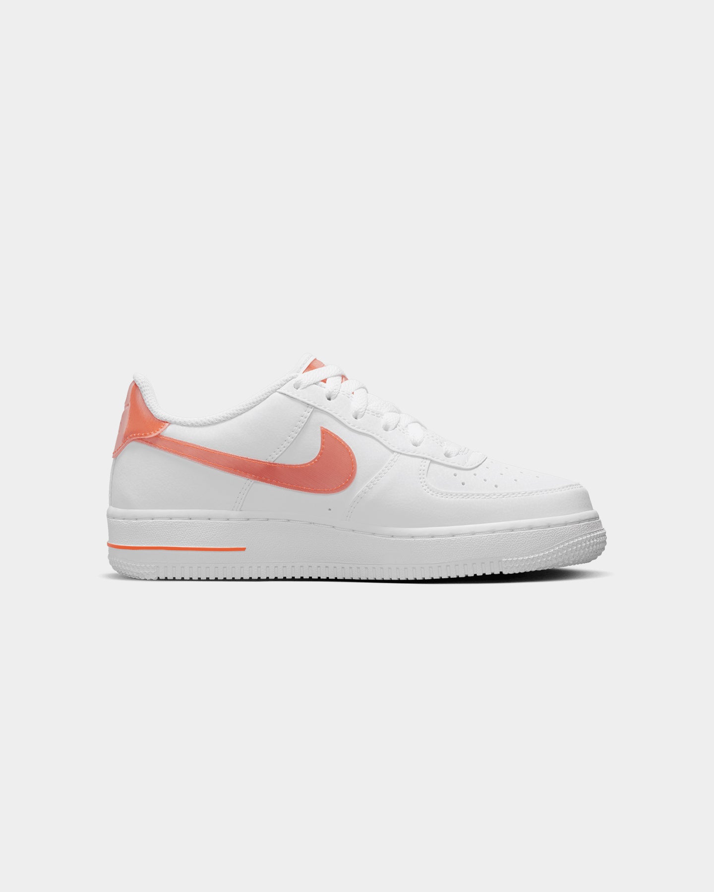 Nike Kids' Air Force 1 Next Nature (GS) White/Safety Orange、mySite、zt4zffjzw
