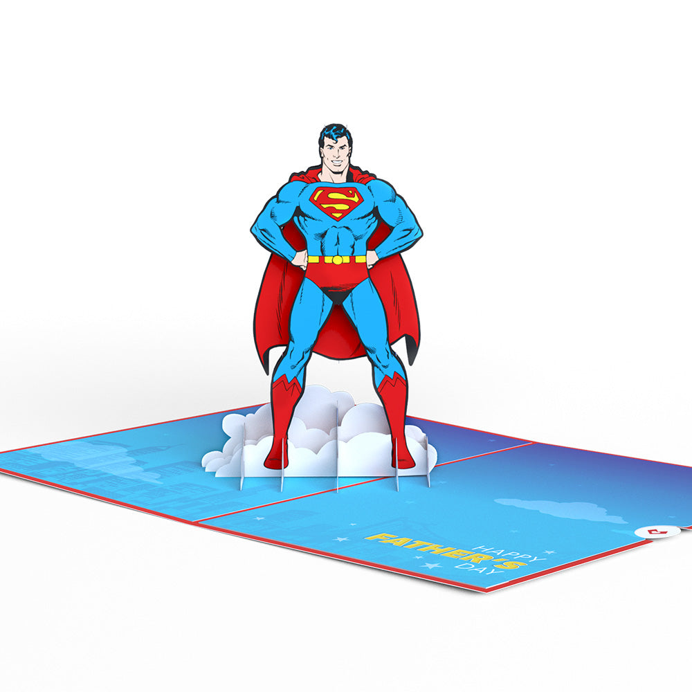 Superman Father’s Day Pop-Up Card、mySite、solidvoid