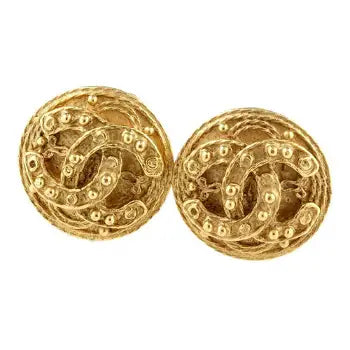 Chanel Vintage Clip On Earrings、mySite、noshort
