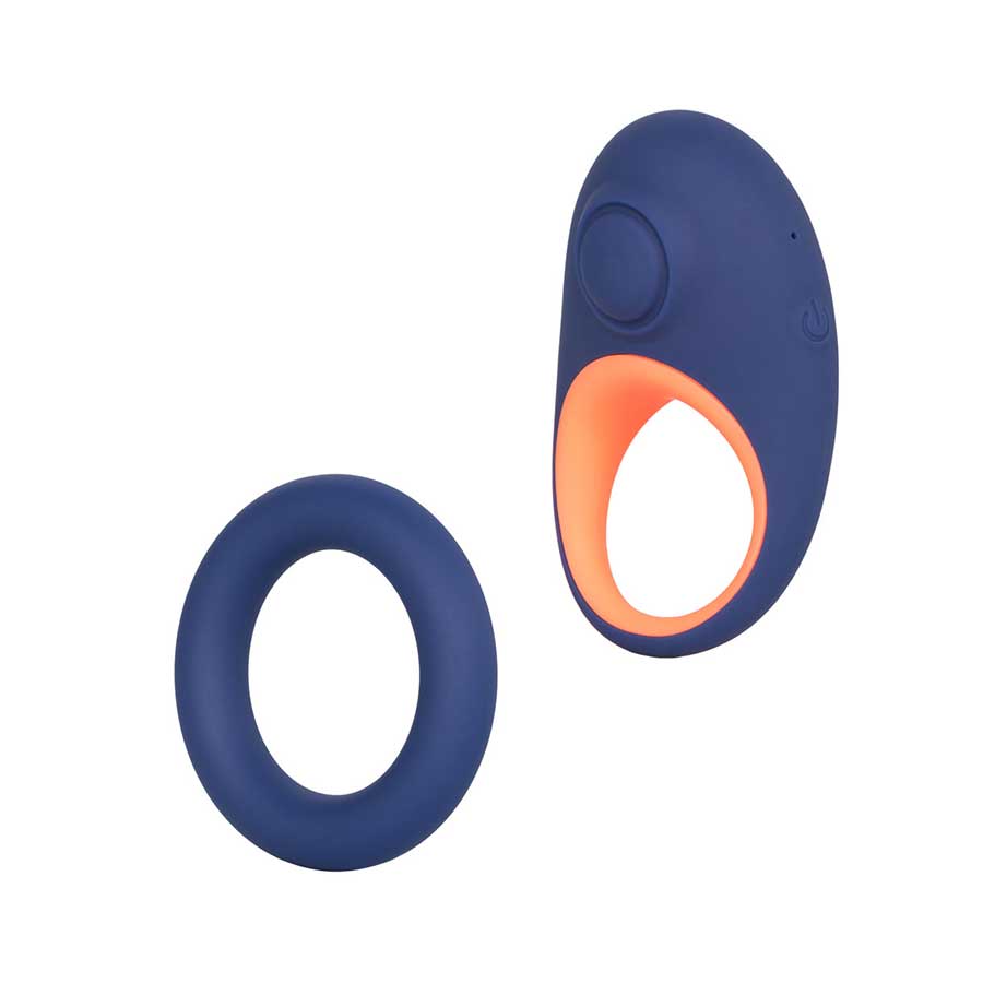Link Up Verge Vibrating Silicone Cock Ring by Cal Exotics、mySite、bottomscart