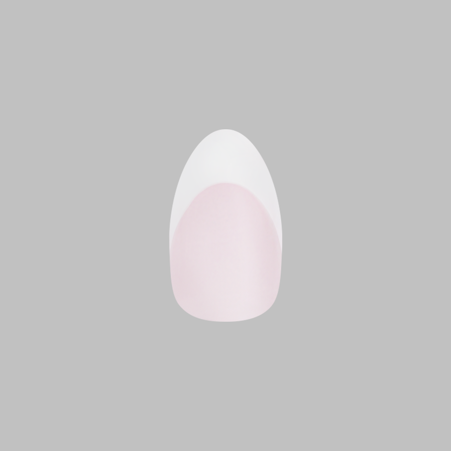 Thick French - Press-On | Medium | Almond、mySite、solidvoid