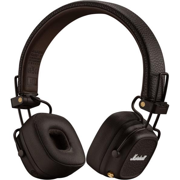 Marshall MAJOR V Wireless On-Ear Bluetooth Headphones (Brown)、mySite、camillekostekn