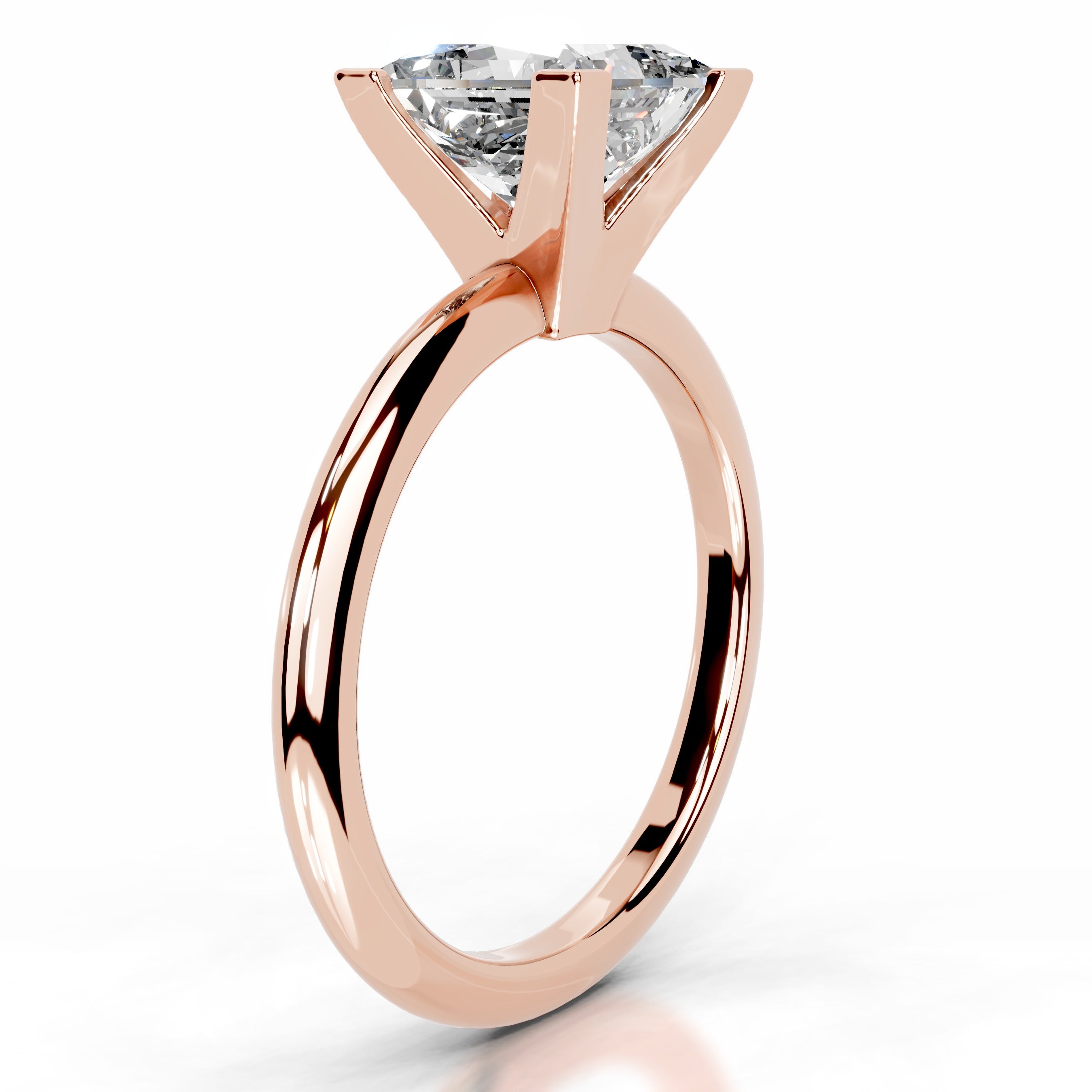 Mila Diamond Engagement Ring - 14K Rose Gold、mySite、hinf8tx79