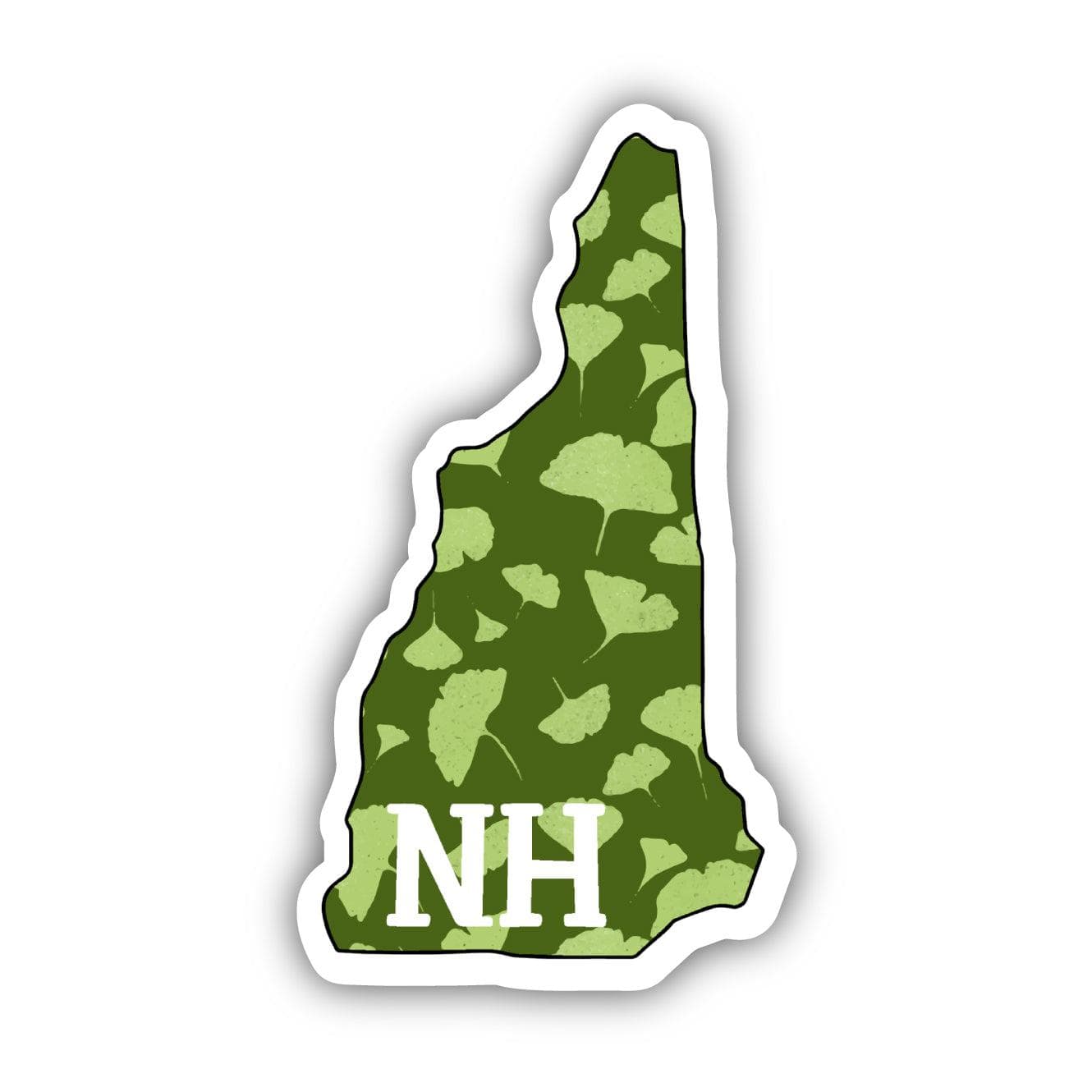  New Hampshire Green Nature Sticker、mySite、elrpsem3k