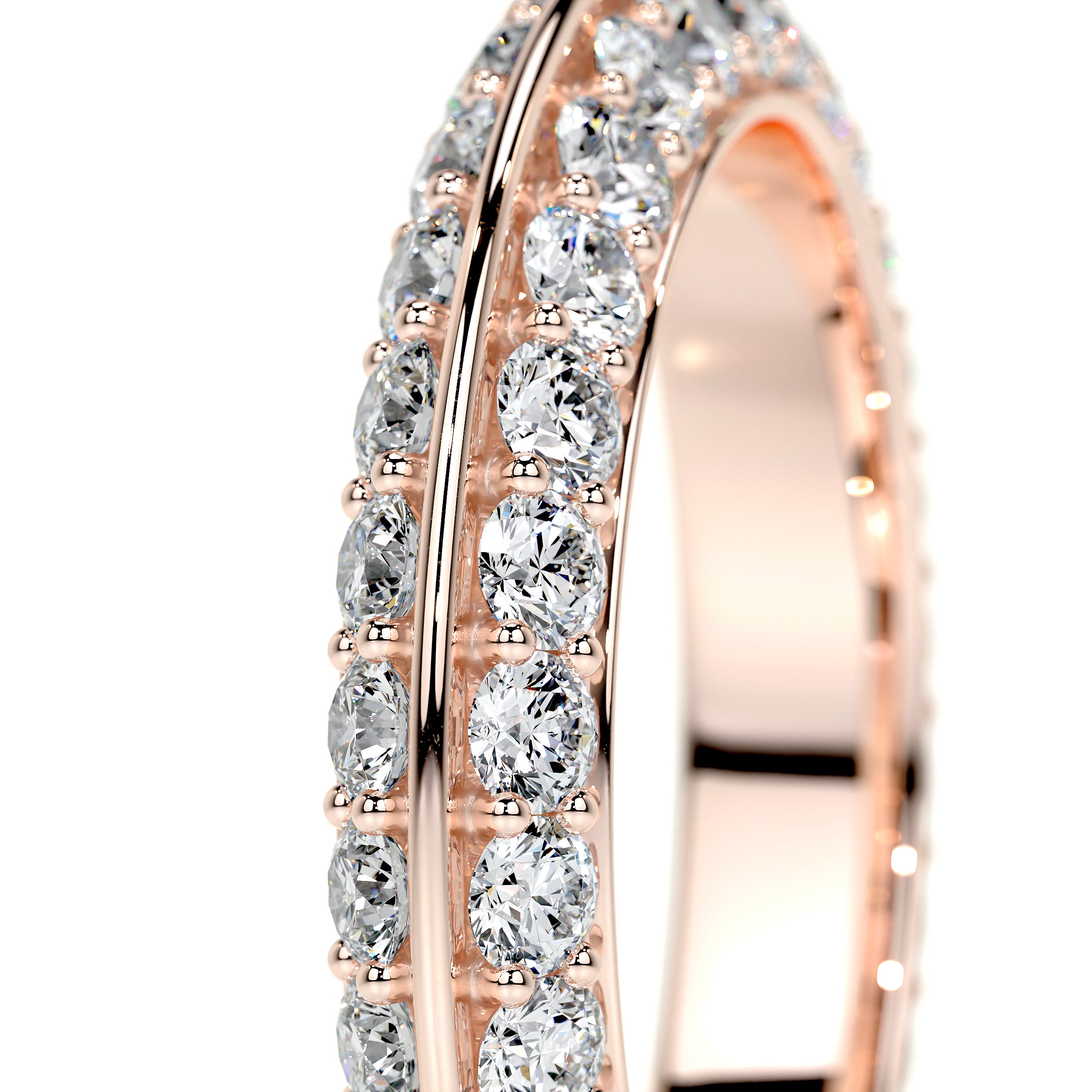 Eliana Lab Grown Diamonds Wedding Ring (0.50 Carat) -14K Rose Gold、mySite、hinf8tx79