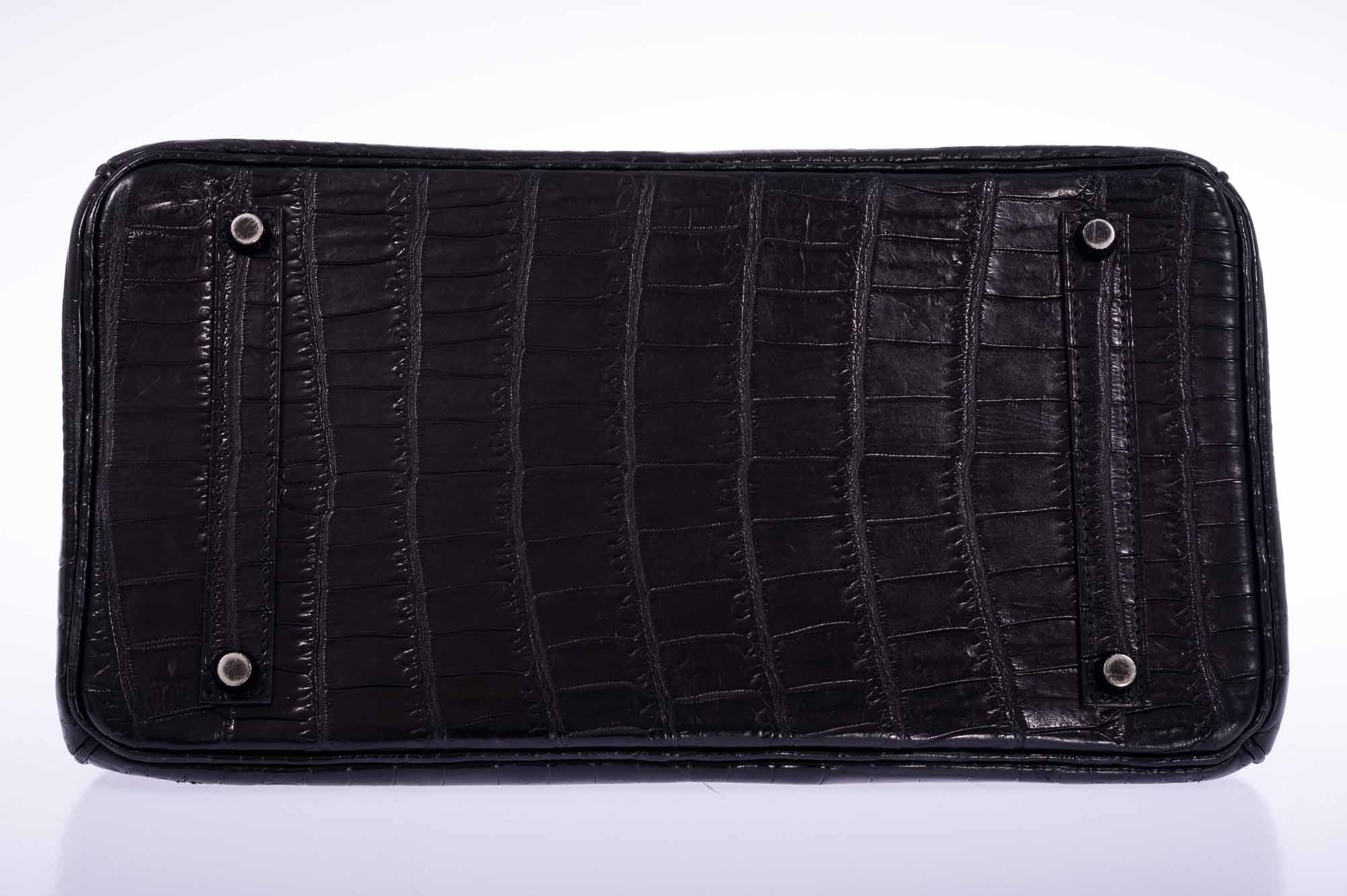 Hermès Birkin 35 SO BLACK Matte Niloticus Crocodile PVD Black Hardware、mySite、garminoutage.com