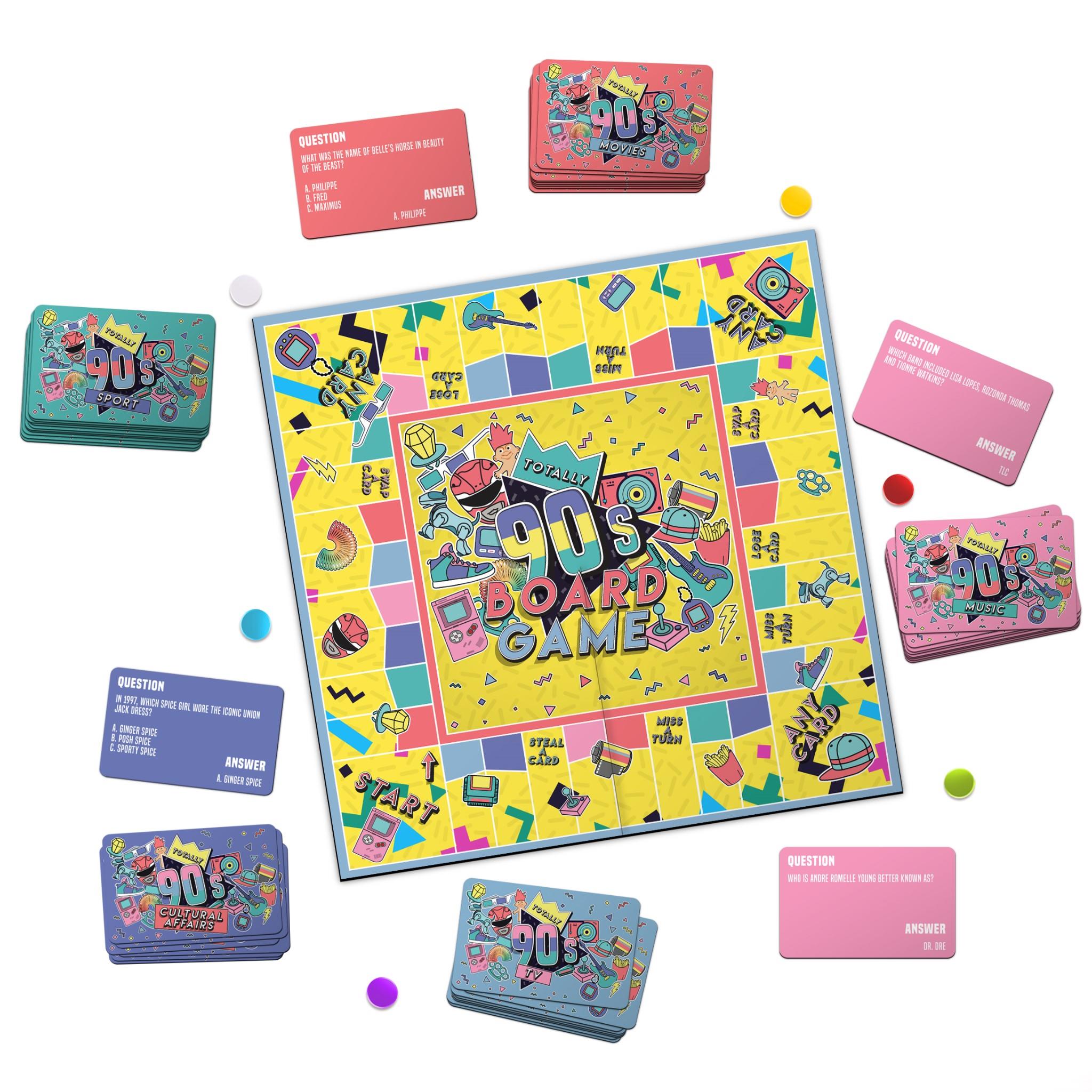 Totally 90s - Board Game、mySite、camillekostekn