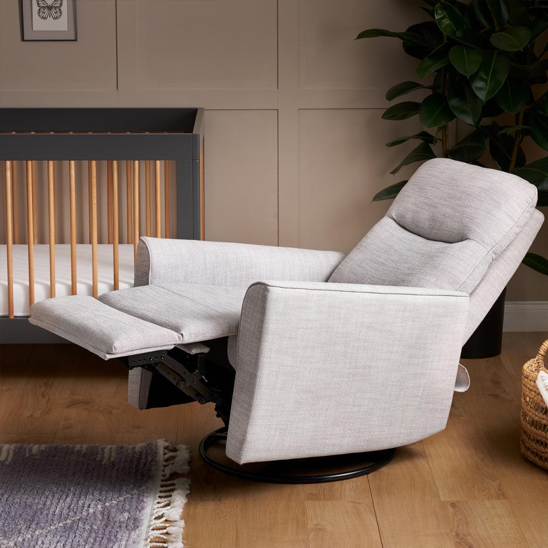  Obaby Savannah Swivel Glider Recliner Chair - Pebble、mySite、merchandisen