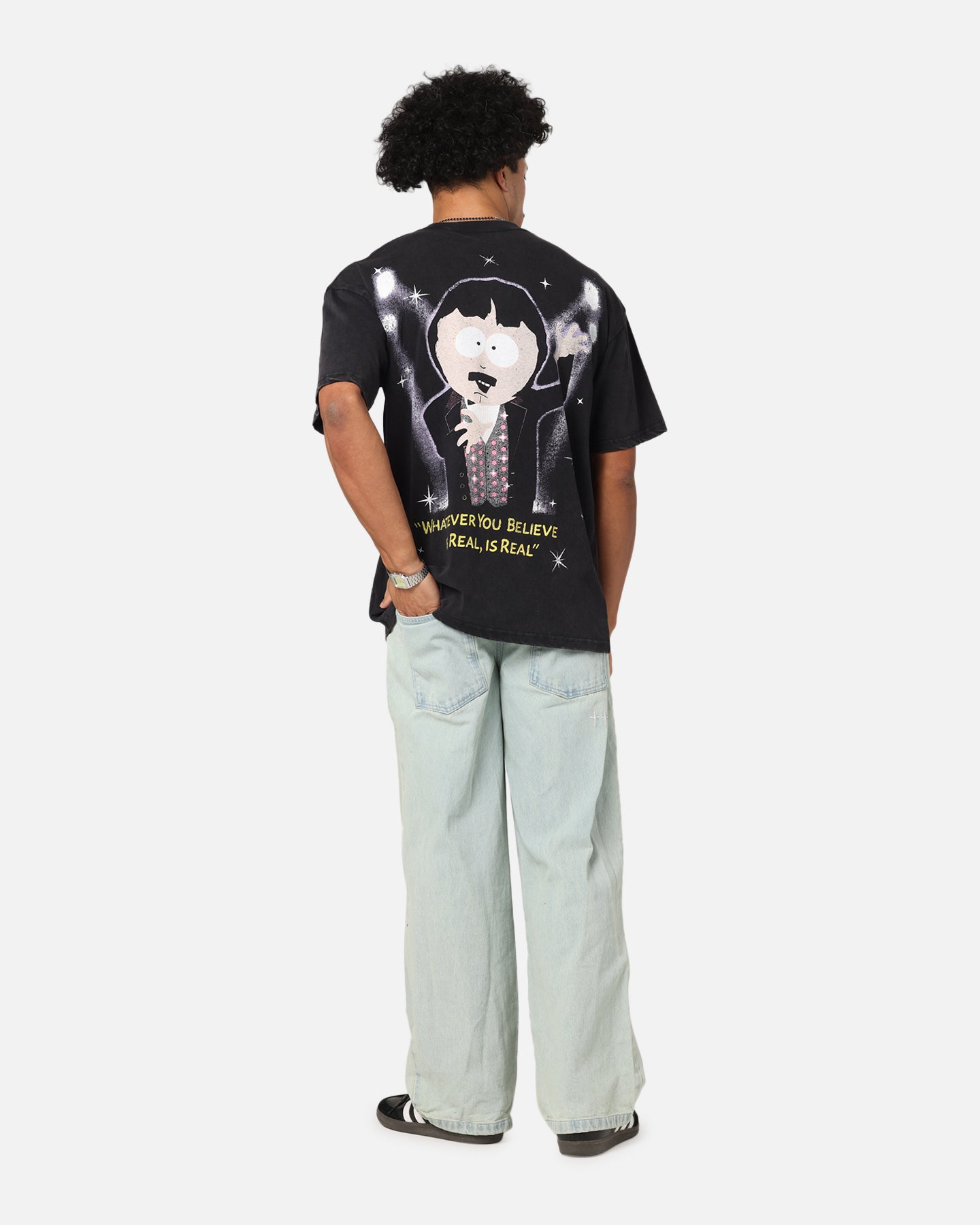 73 Studio X South Park The Amazing Randy Vintage T-Shirt Black Acidwash、mySite、zt4zffjzw