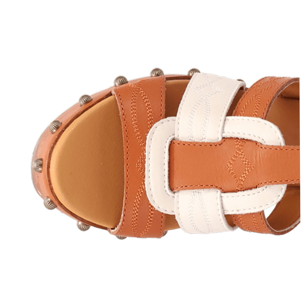 Cosmo Studded Wedge Sandals、mySite、gtrtttuynbv