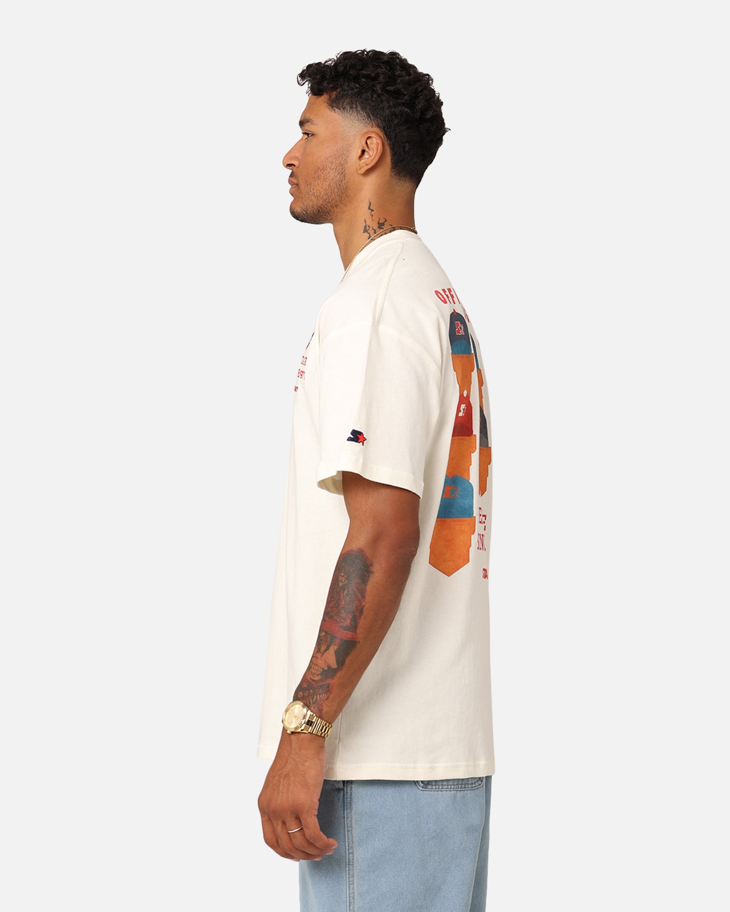 Starter Hat Game T-Shirt Off White、mySite、zt4zffjzw