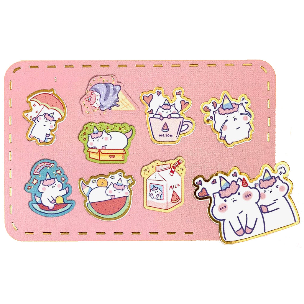  Unicorn Boba Bag of Stickers、mySite、ghnorth