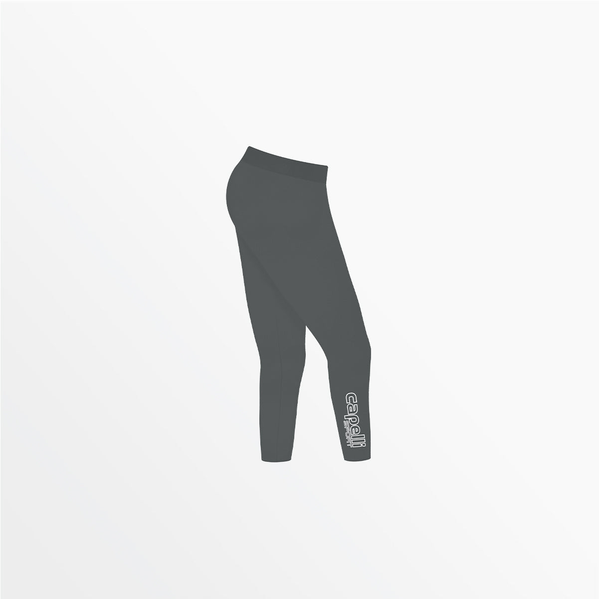 WOMEN'S MID RISE LOGO 3/4 COTTON LEGGINGS