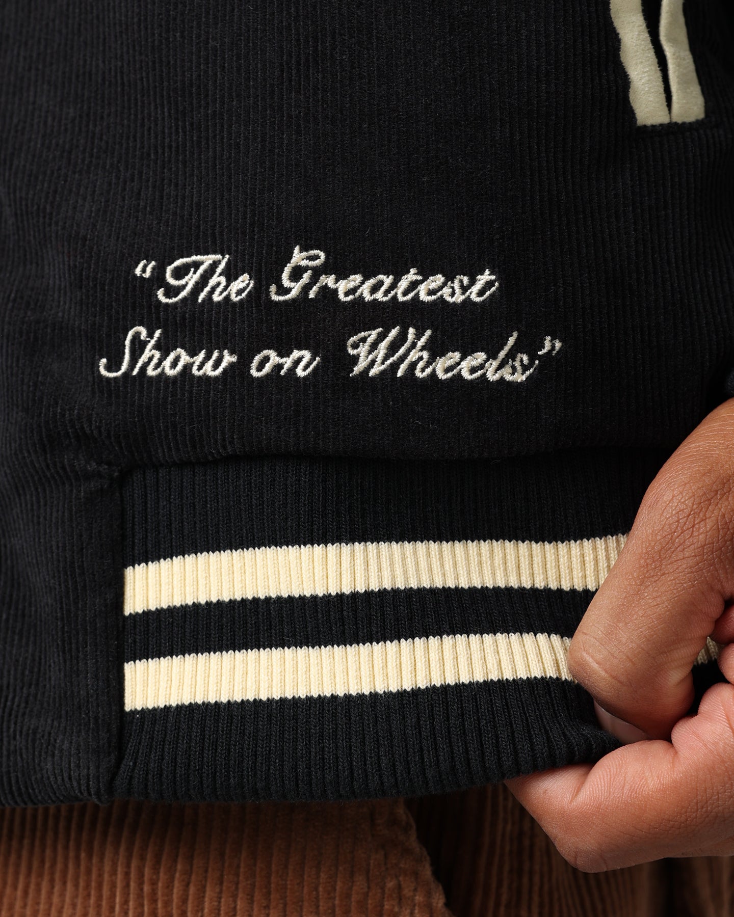 The New Establishment X Nascar Firecracker 60's Cord Racer Jacket Black、mySite、zt4zffjzw