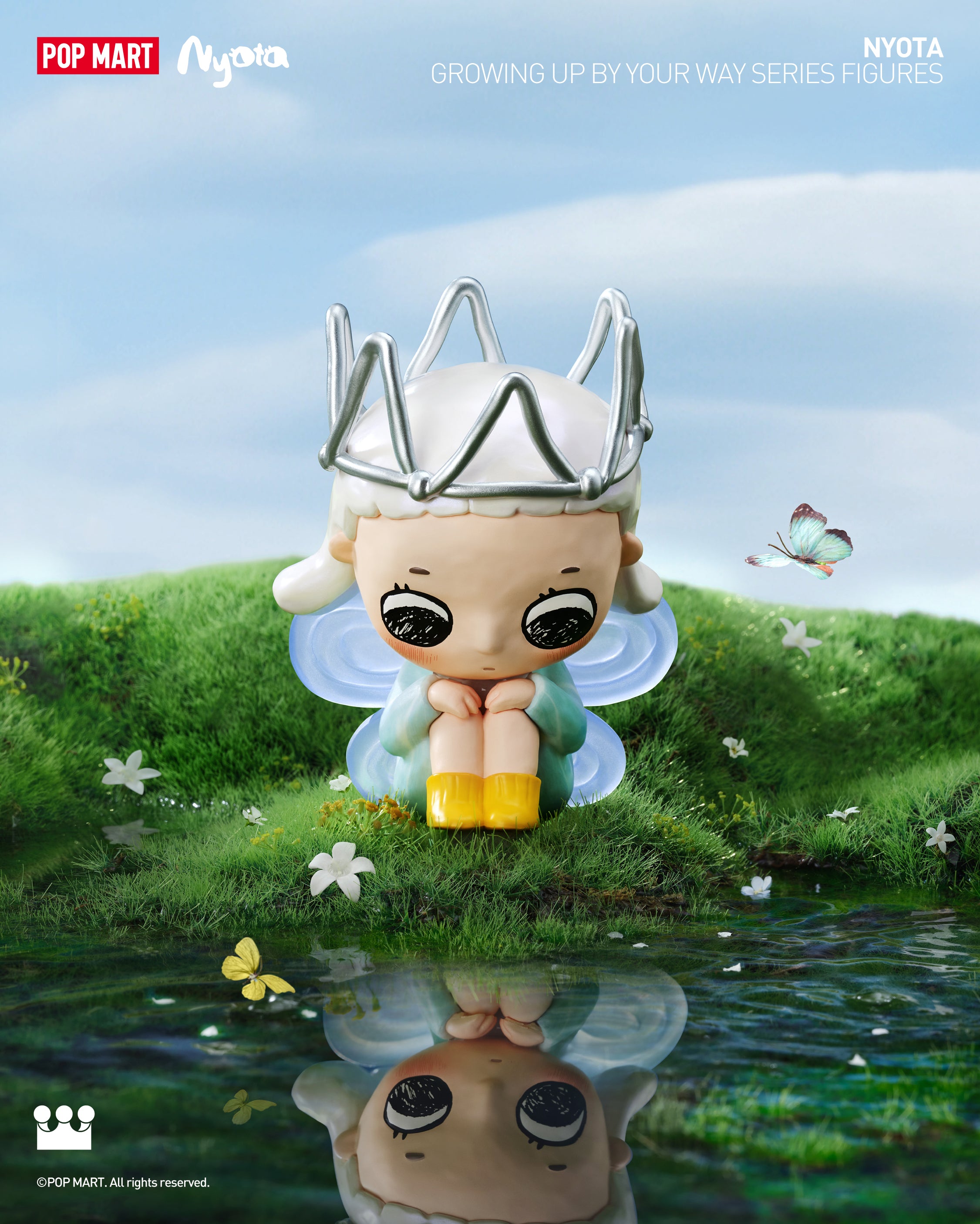  POP MART Nyota Growing up by Your Way Series Figures、mySite、greenlandpopulation