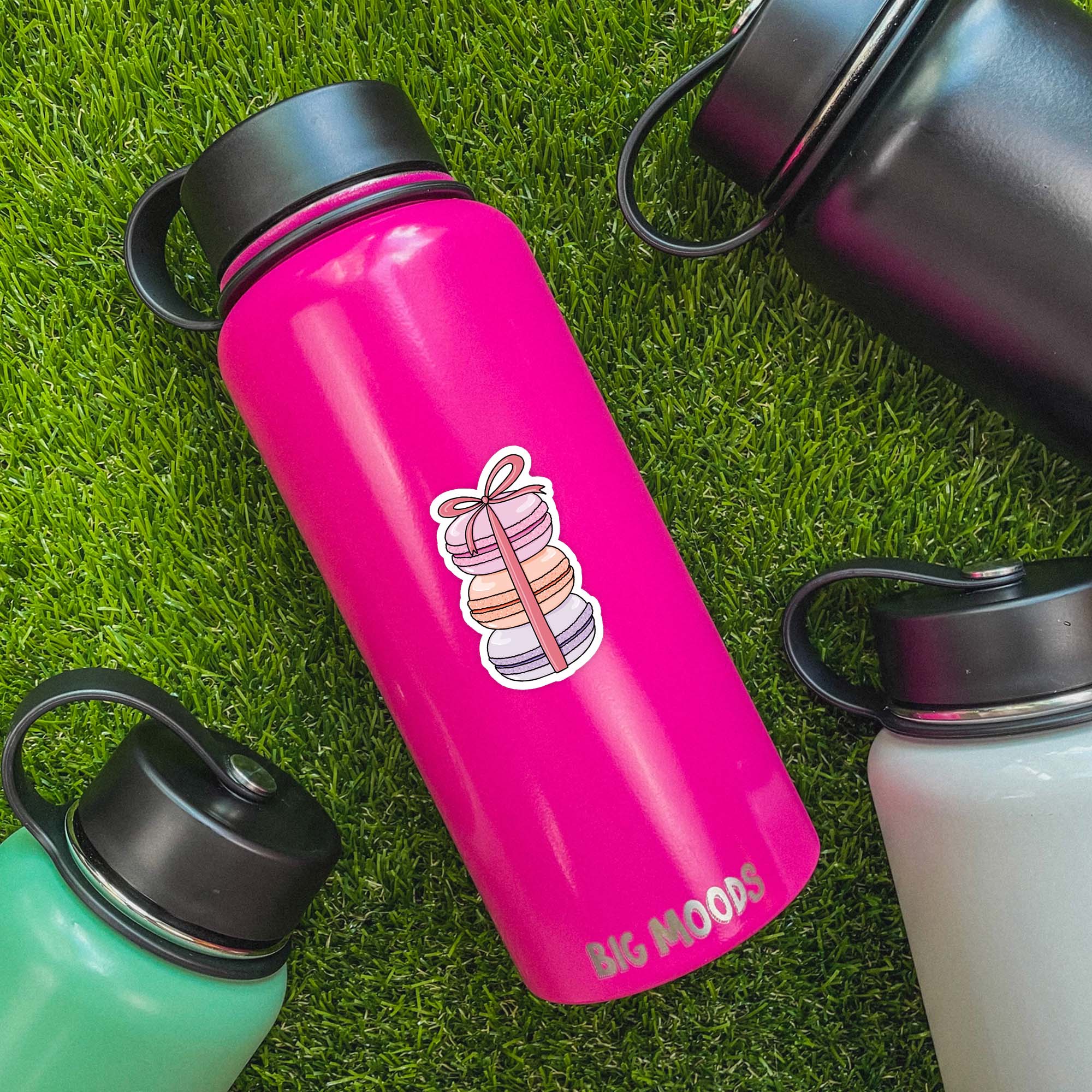  Macarons With A Bow Sticker、mySite、elrpsem3k