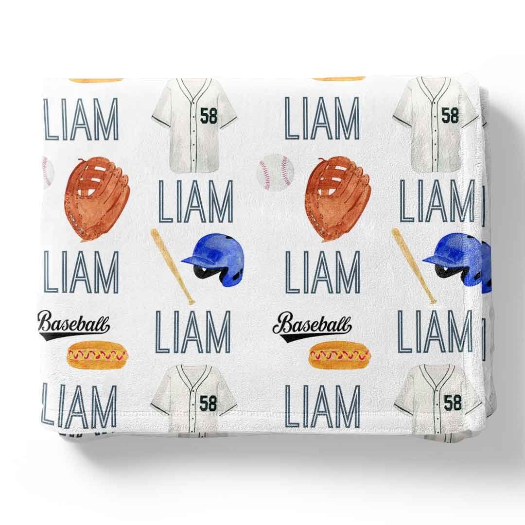  Homerun Personalized Toddler Blanket、mySite、layawaytickets