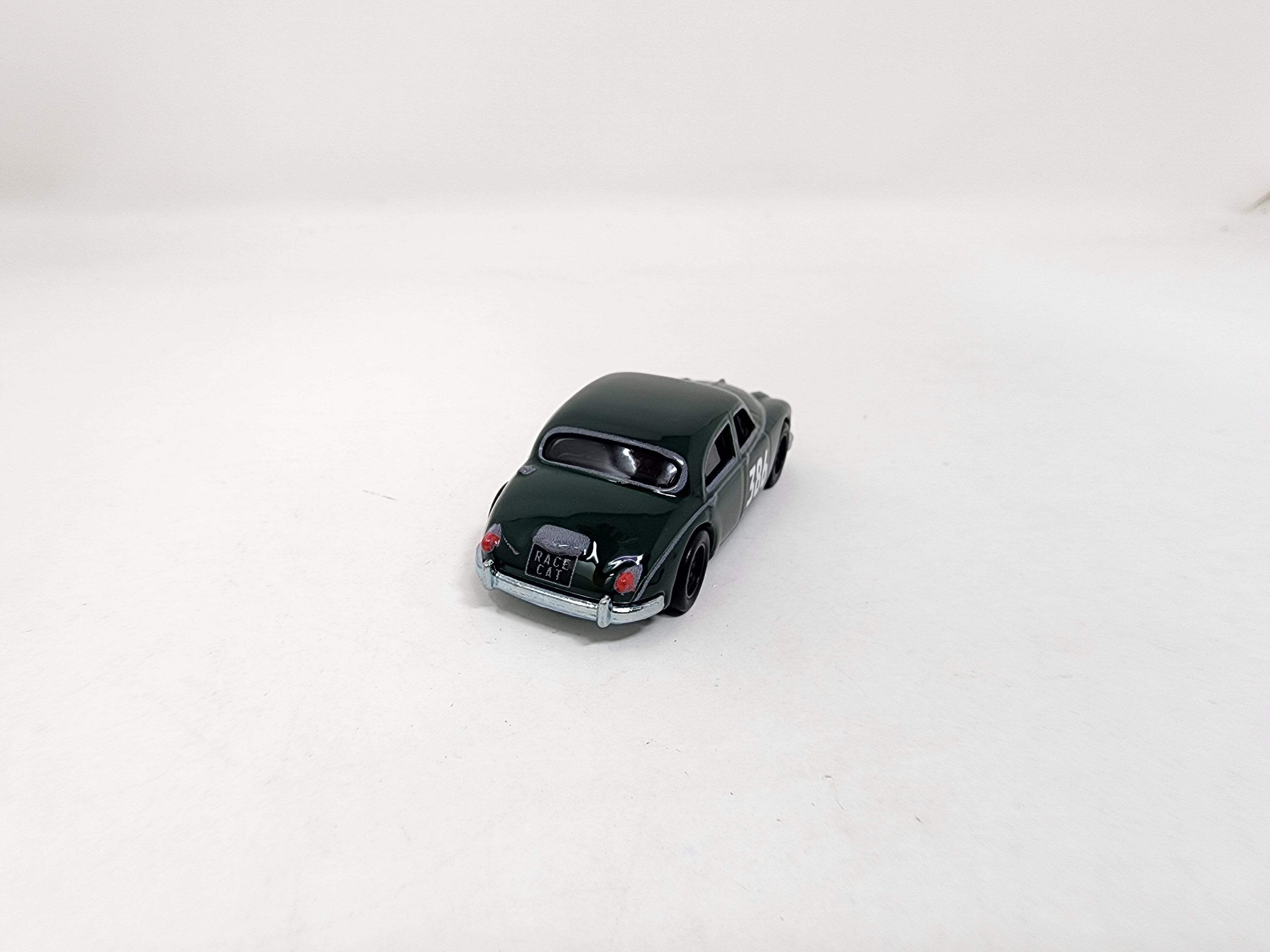 Jaguar MK1 * Green * 1:64 scale Loose Diecast Hot Wheels、mySite、hgirdovlk