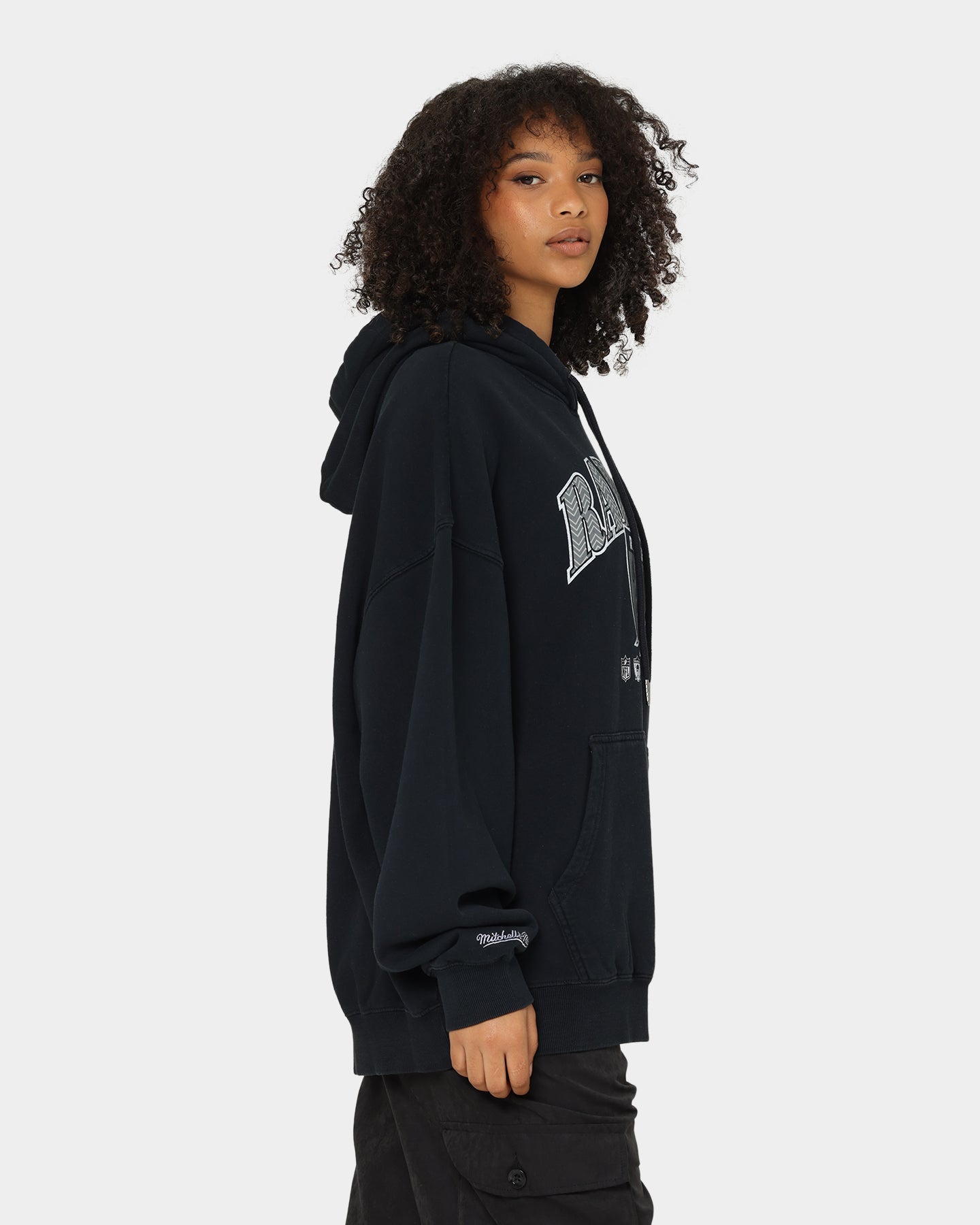 Mitchell & Ness Las Vegas Raiders Point Guard Hoodie Faded Black、mySite、zt4zffjzw