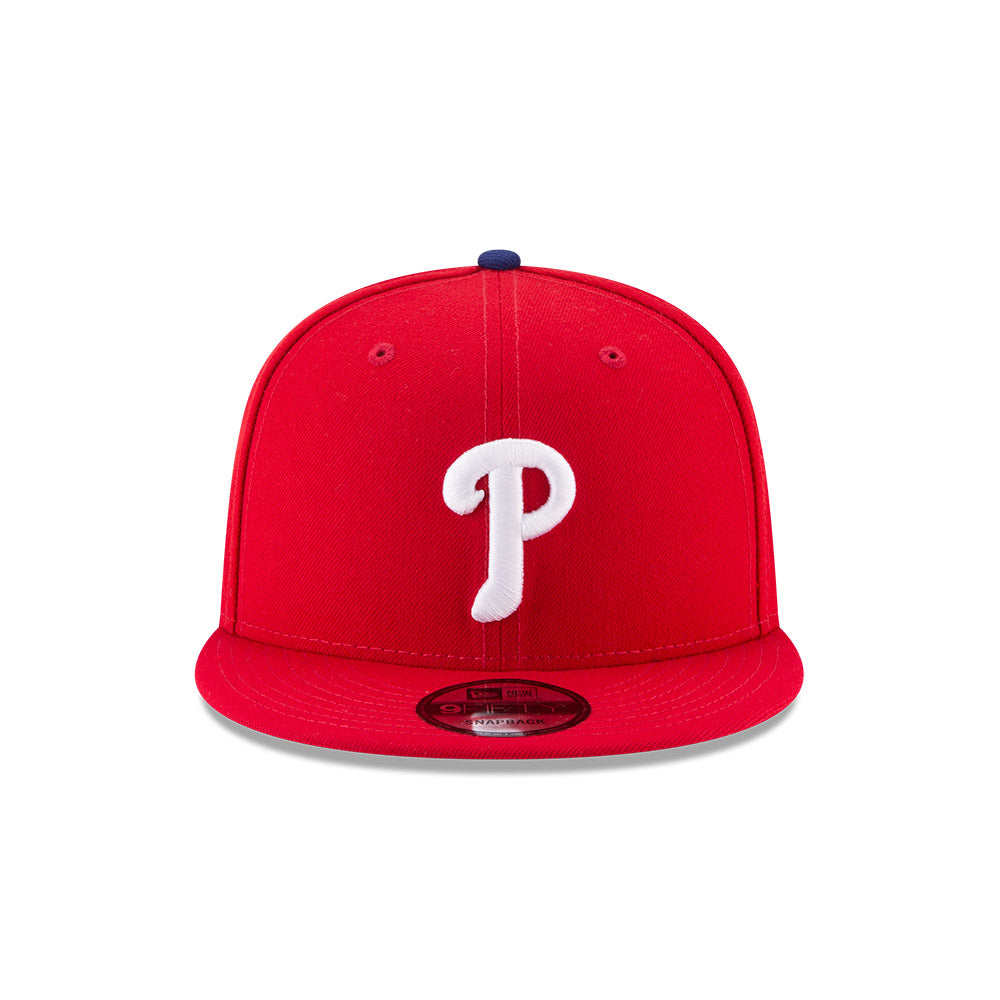 Philadelphia Phillies New Era Red 9FIFTY Snapback Hat、mySite、vikingsvslions