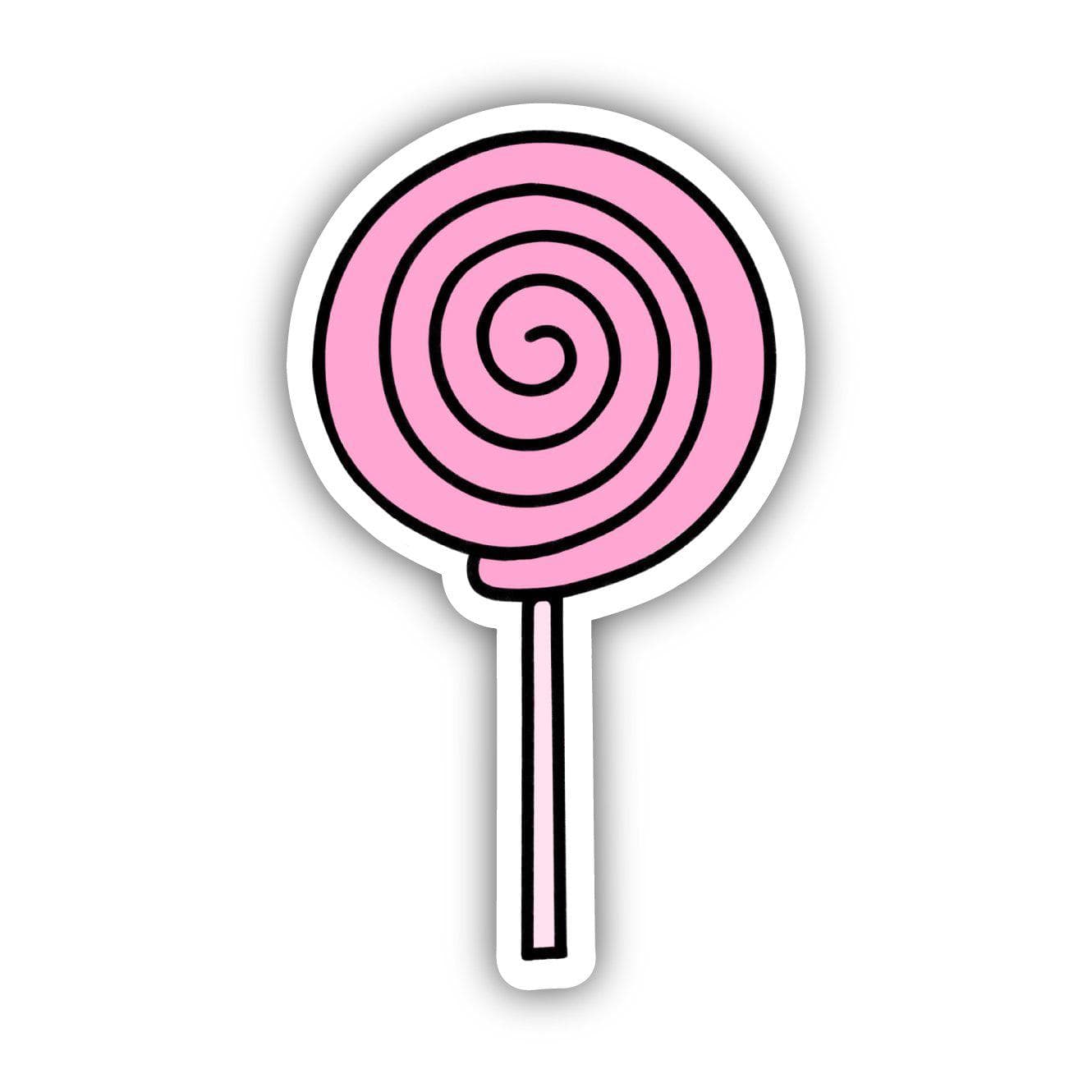 Pink Spiral Sucker Aesthetic Sticker、mySite、elrpsem3k
