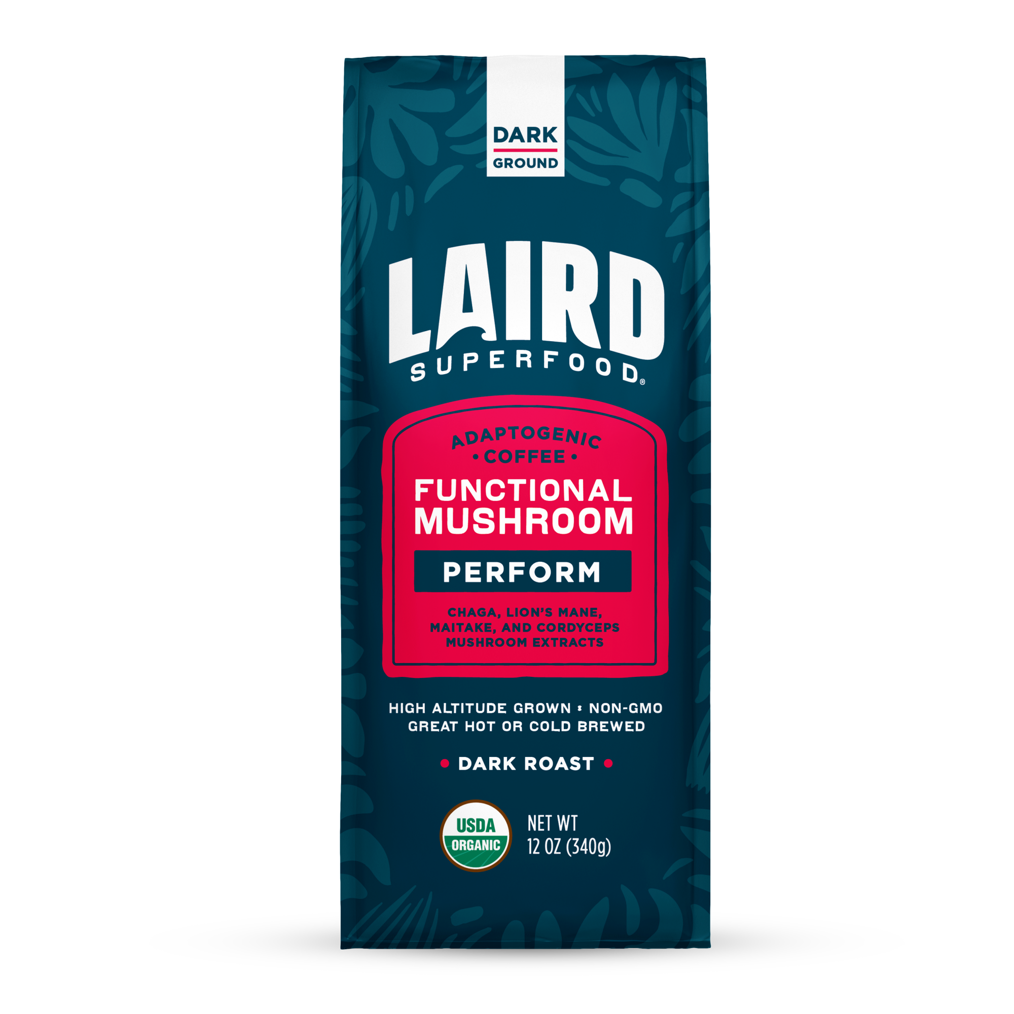 Organic PERFORM Functional Mushroom Coffee - Dark Roast Ground、mySite、gigharbornorthrealestate