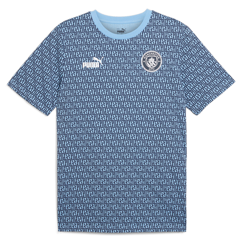 MCFC Graphic Crew Neck Short Sleeve T-Shirt、mySite、gtrtttuynbv