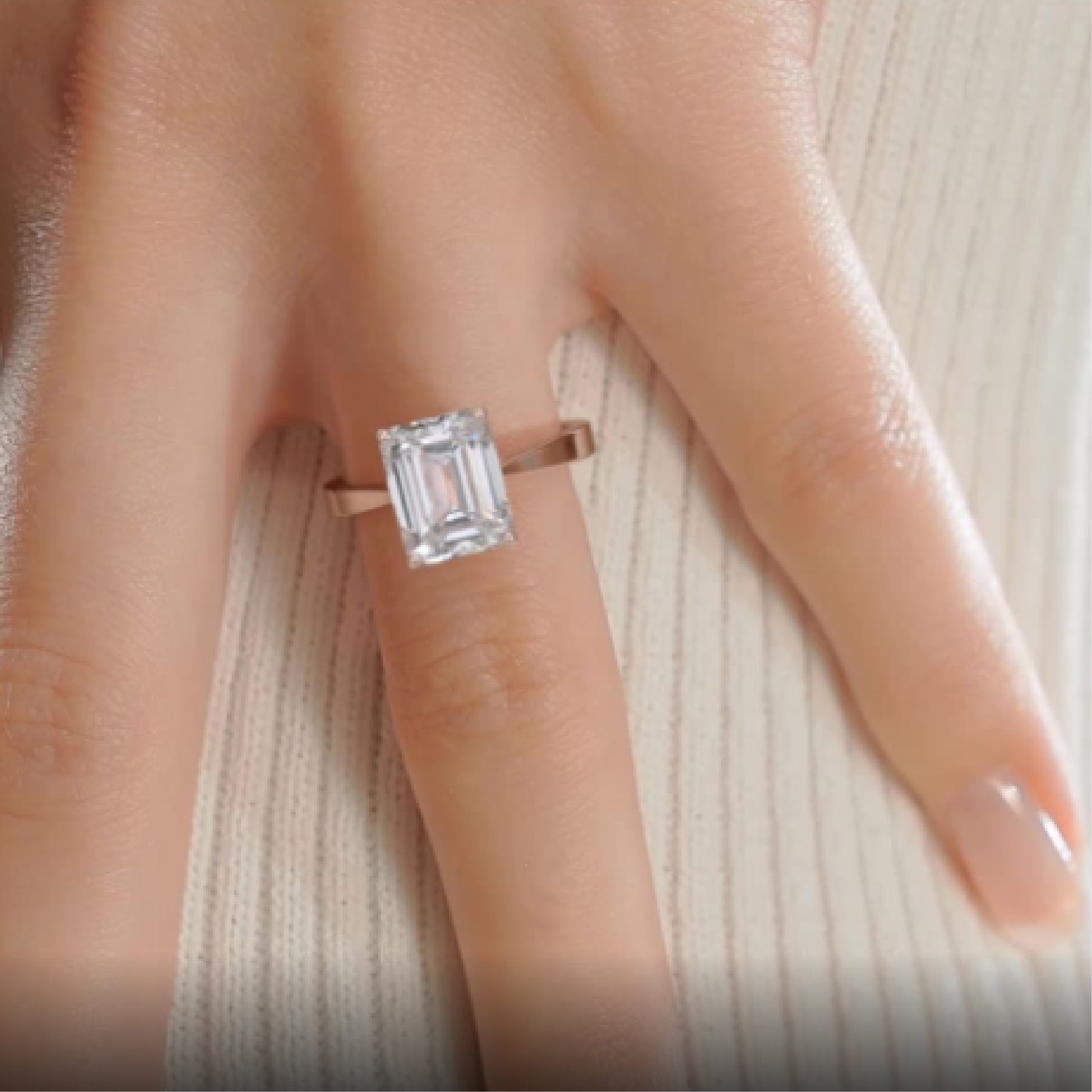 Mariana Lab Grown Diamond Ring -14K Rose Gold、mySite、hinf8tx79