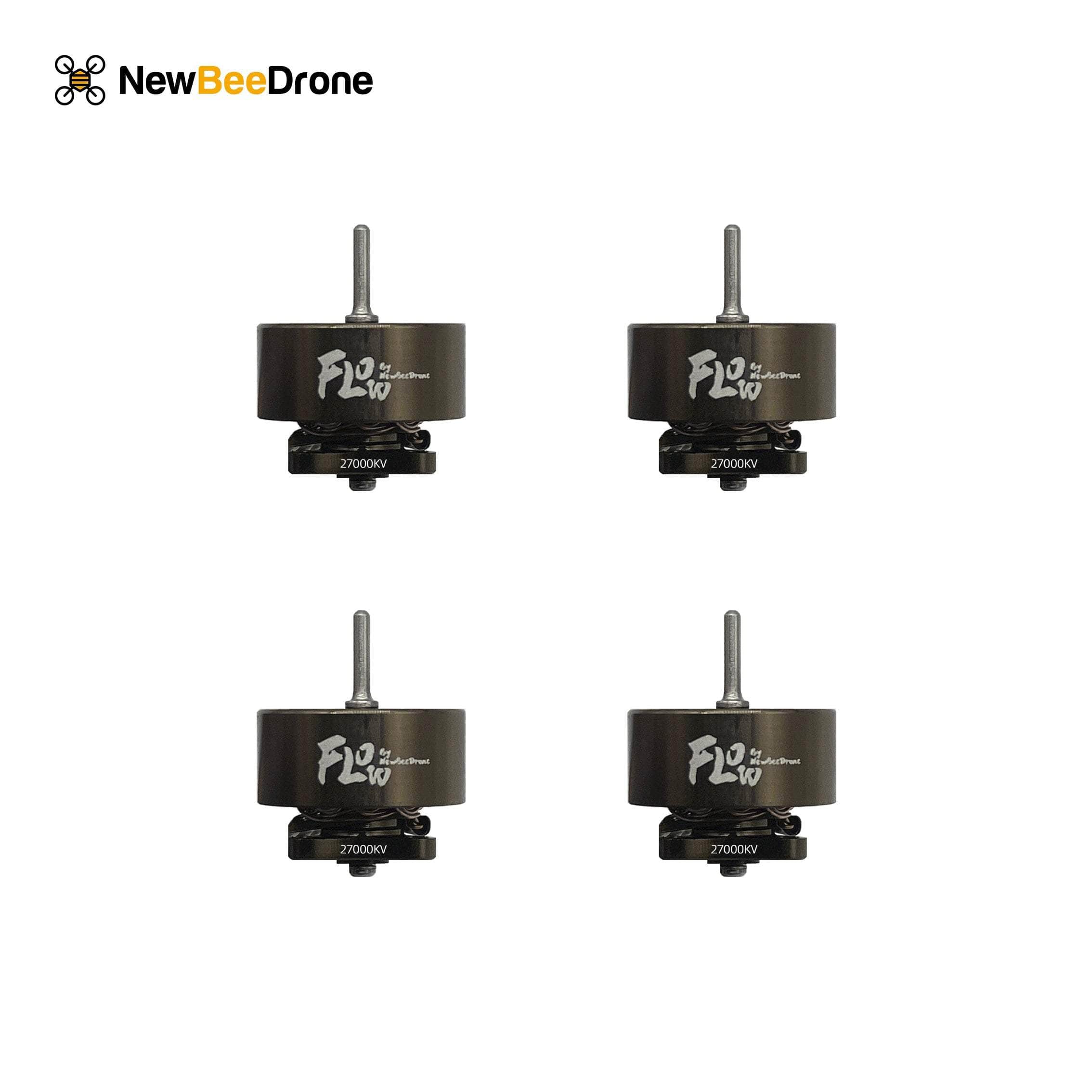  NewBeeDrone Flow 0802 Dual Ball Bearing Whoop motor 27000kv (Set of 4)、mySite、merchandisen