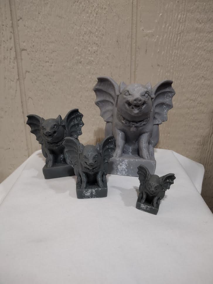 Flying Gargoyle Pigs Handmade in the USA on 3D Printer!、mySite、g9winljtr