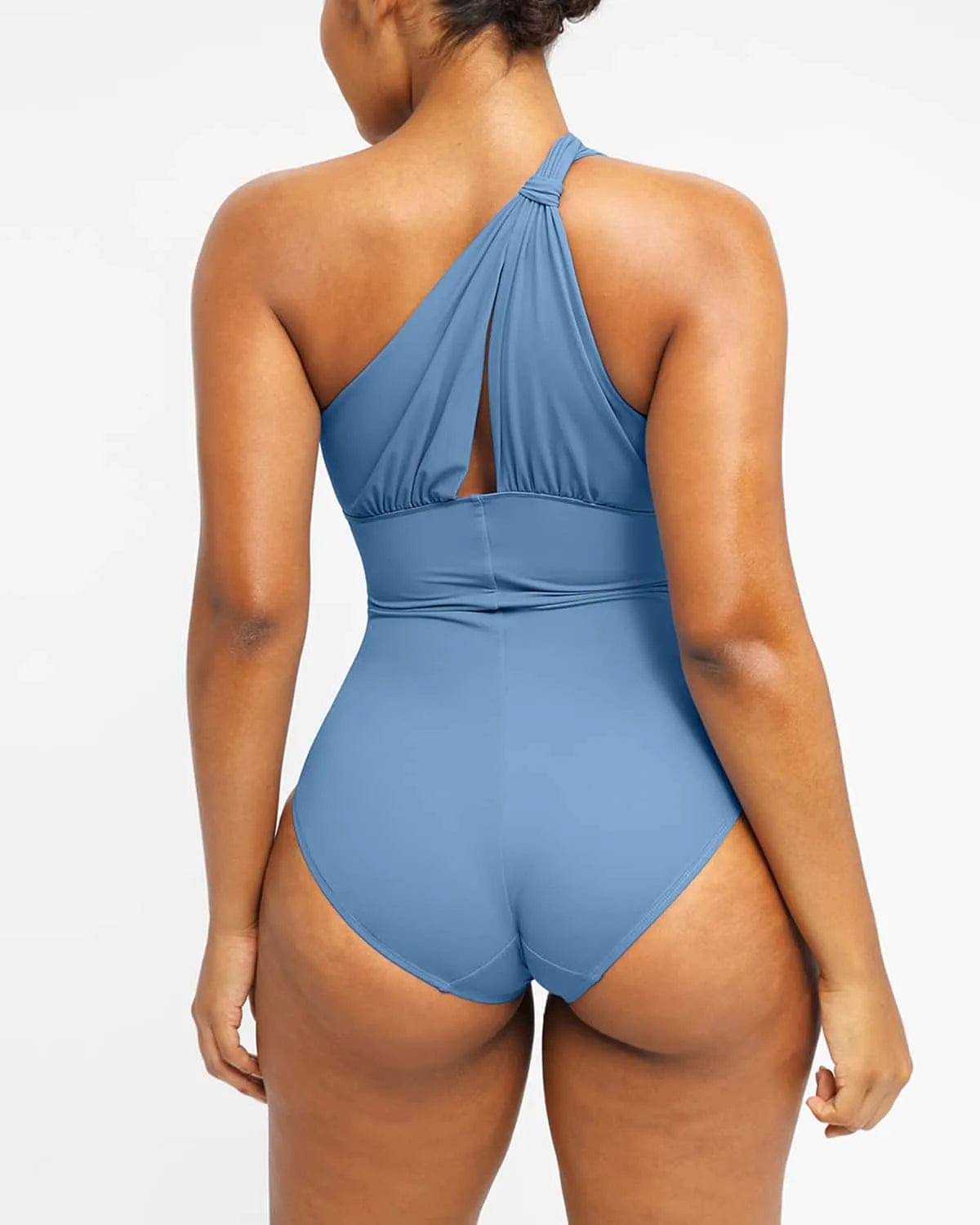 Smart Sculpt Ruched Twist-Front Shaping Swimsuit、mySite、bengalsvssteelers
