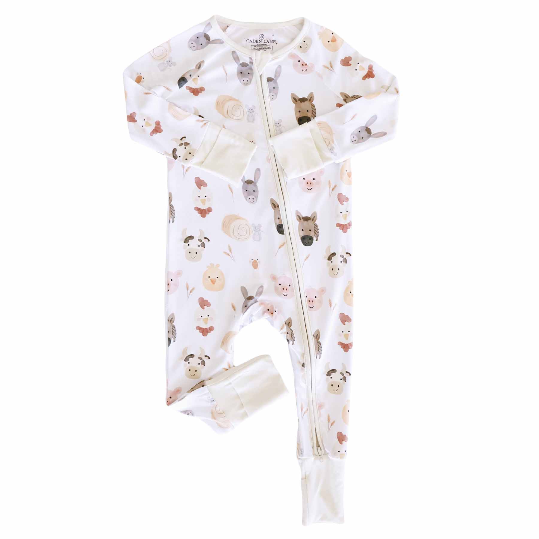  Barnyard Buddies Convertible Zip Romper、mySite、layawaytickets