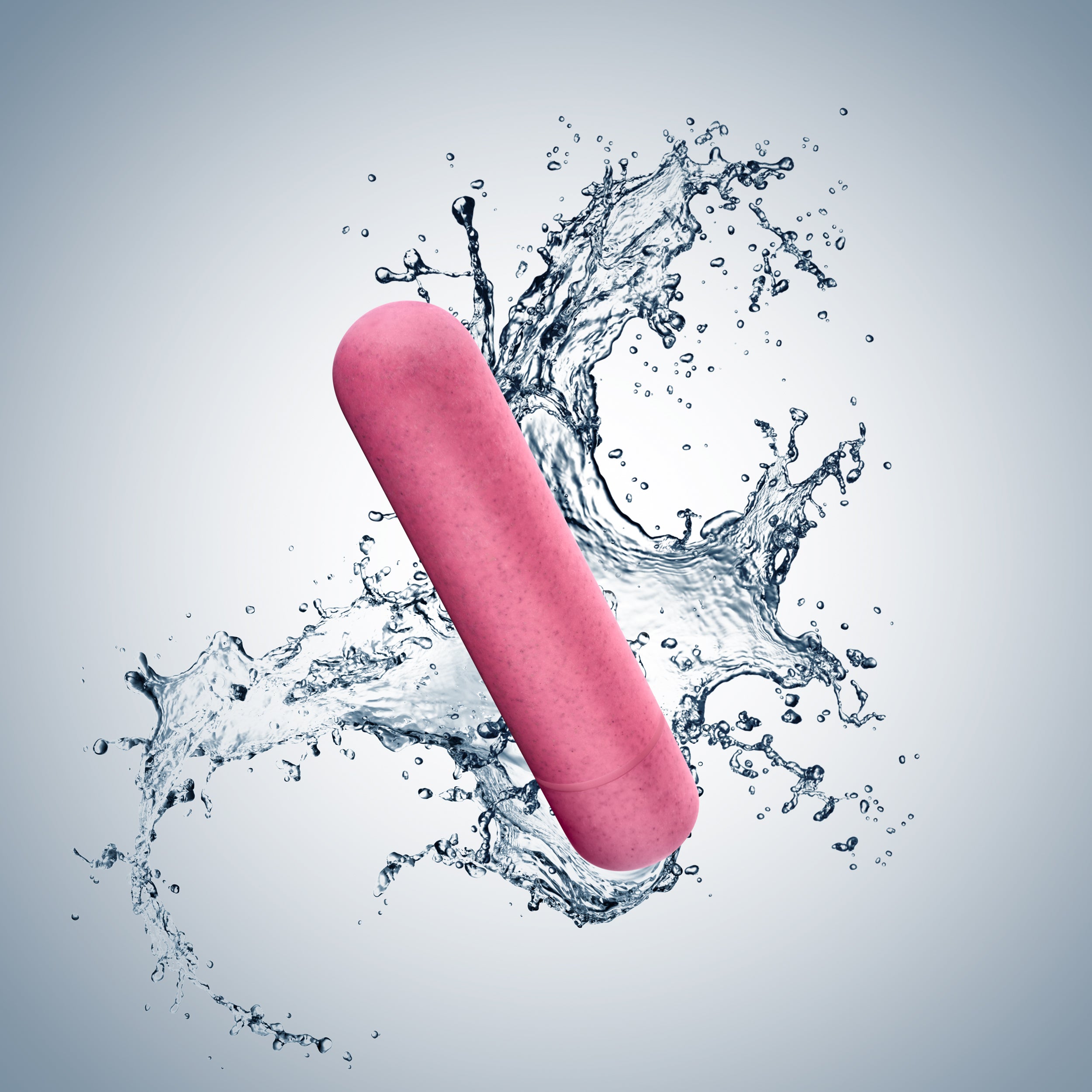 Gaia® By Blush | Eco Bullet: Plant-Based 4 Smooth Waterproof Bullet Vibrator in Pink - Made from Sustainable BioFeel™、mySite、bottomscart