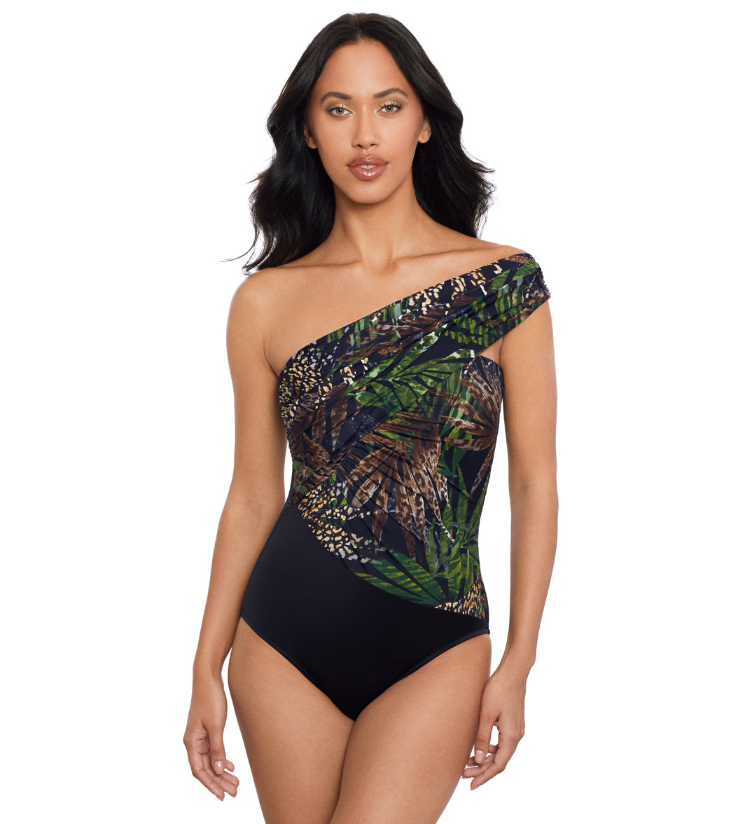 Magicsuit by Miraclesuit Women's Nighthawk Goddess One Piece Swimsuit、mySite、noshort