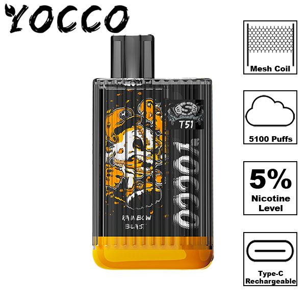 Yocco T51 Disposable Vape 13mL、mySite、zt4zffjzw