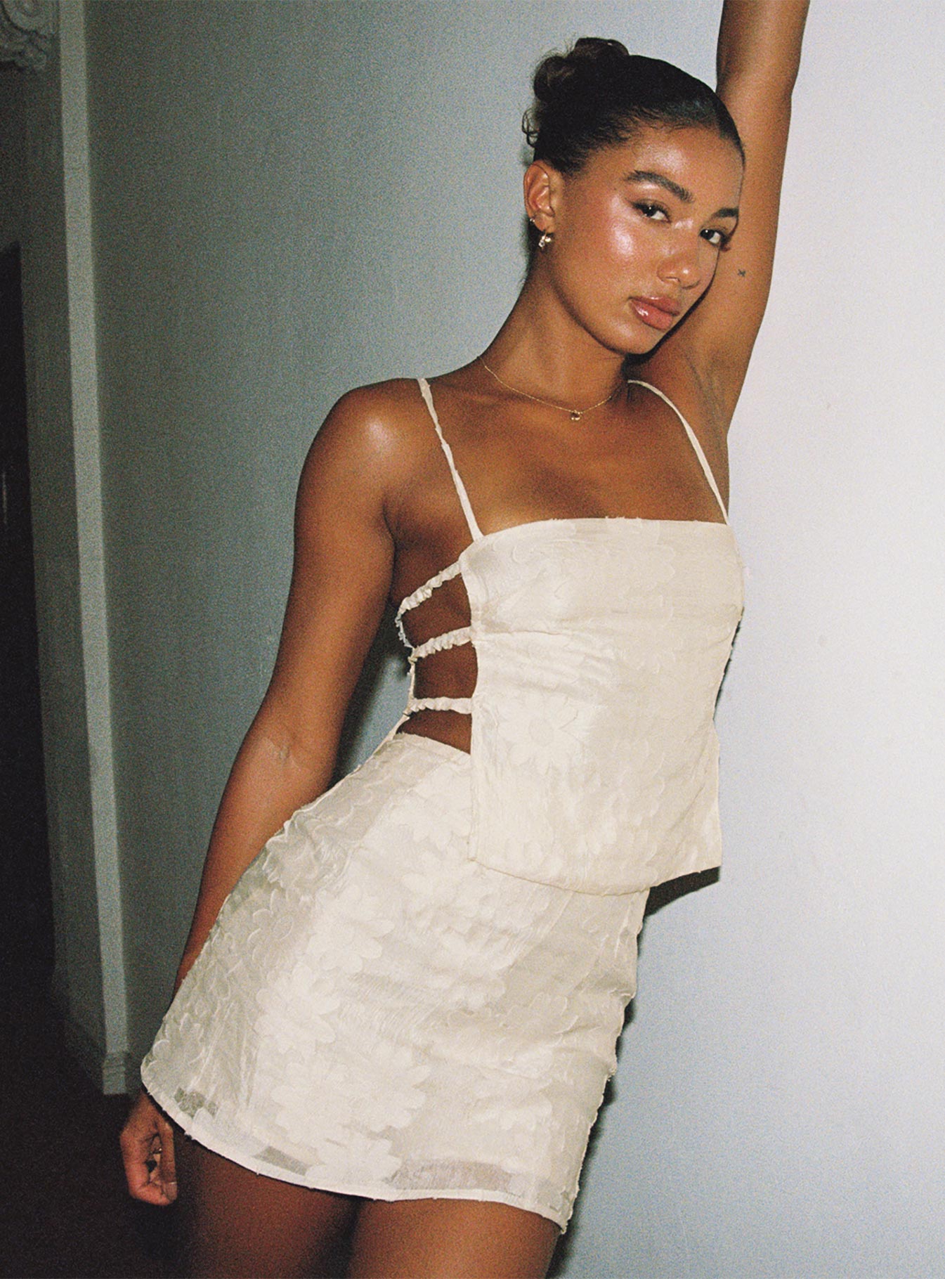 Floral Jacquard Mini Set Cream、mySite、solidvoid