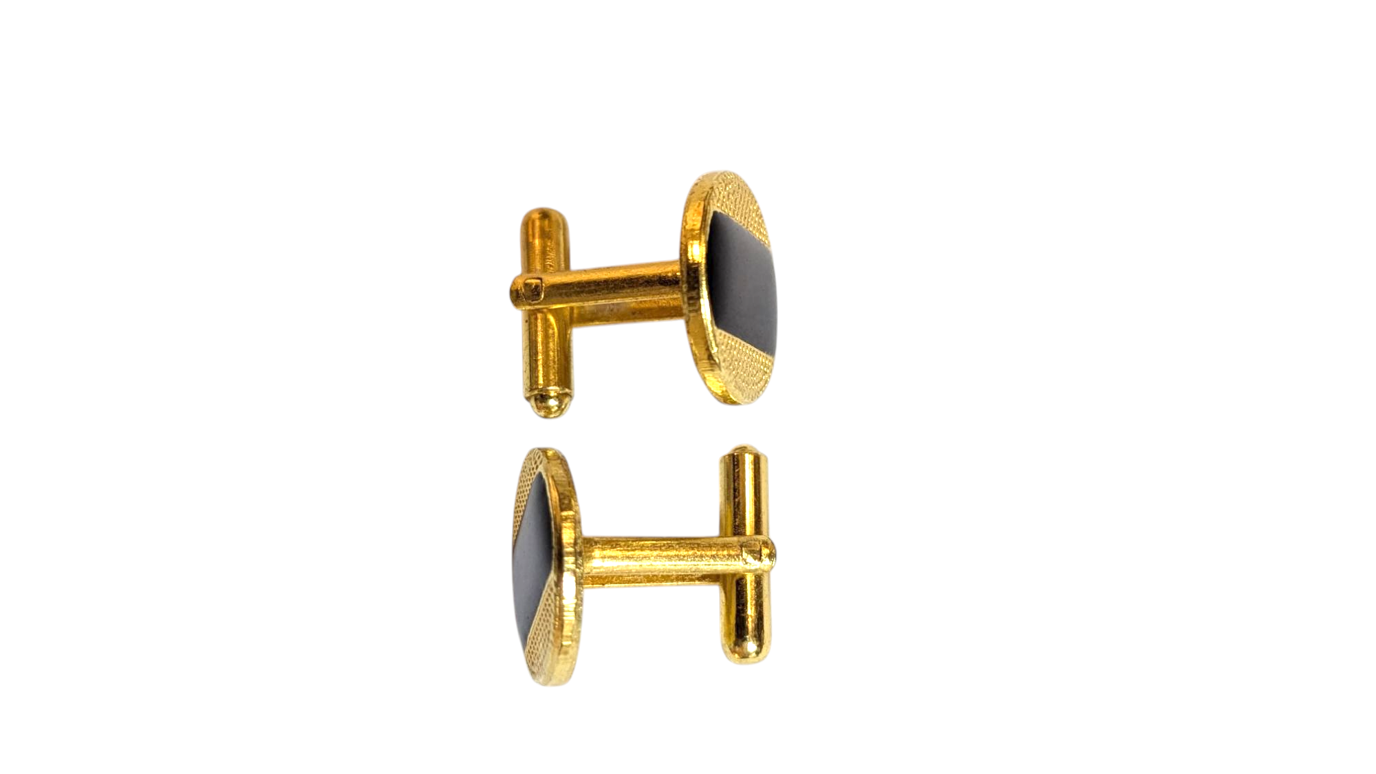 Dupsie's Asanti Gold with Black trim Cufflinks DPCLGB11、mySite、solidvoid