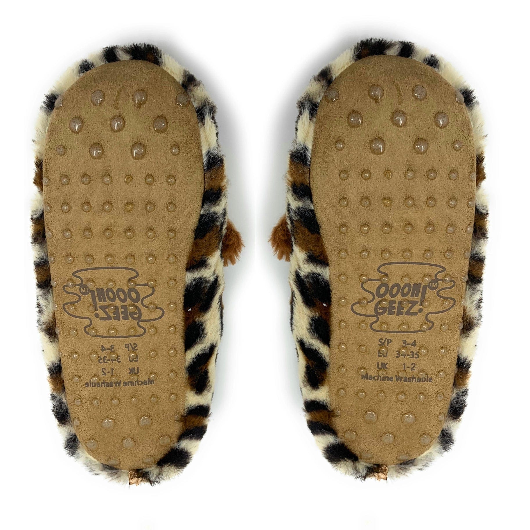 Cheetah Bang | Women's Fluffy Sherpa House Slippers、mySite、g9winljtr