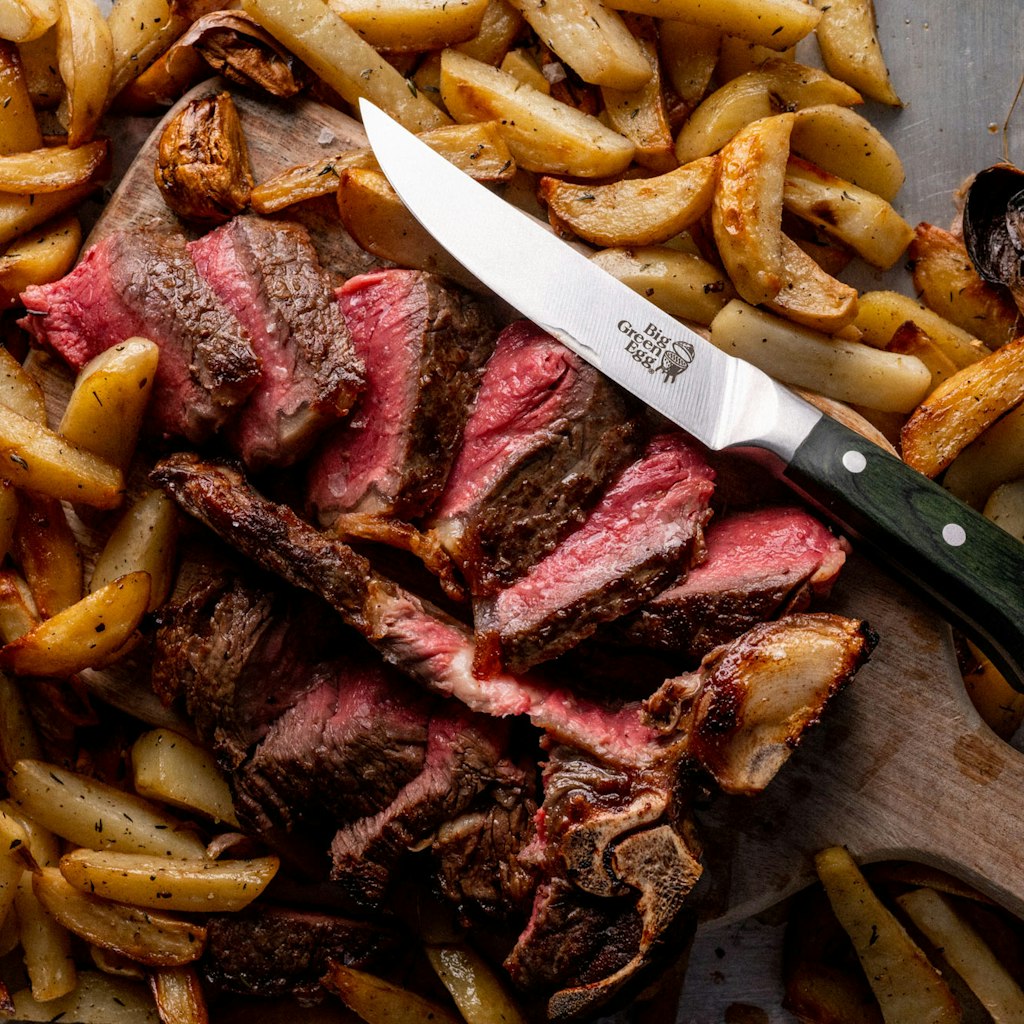 Big Green Egg 5 Steak Knives、mySite、noshort