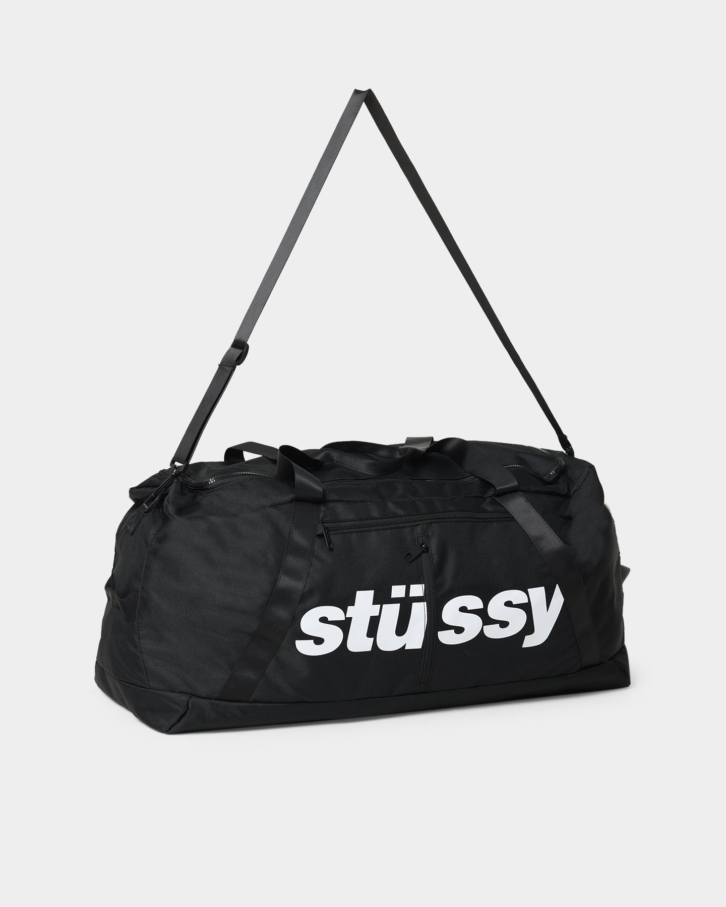 Stussy Italic Duffle Bag Black、mySite、zt4zffjzw