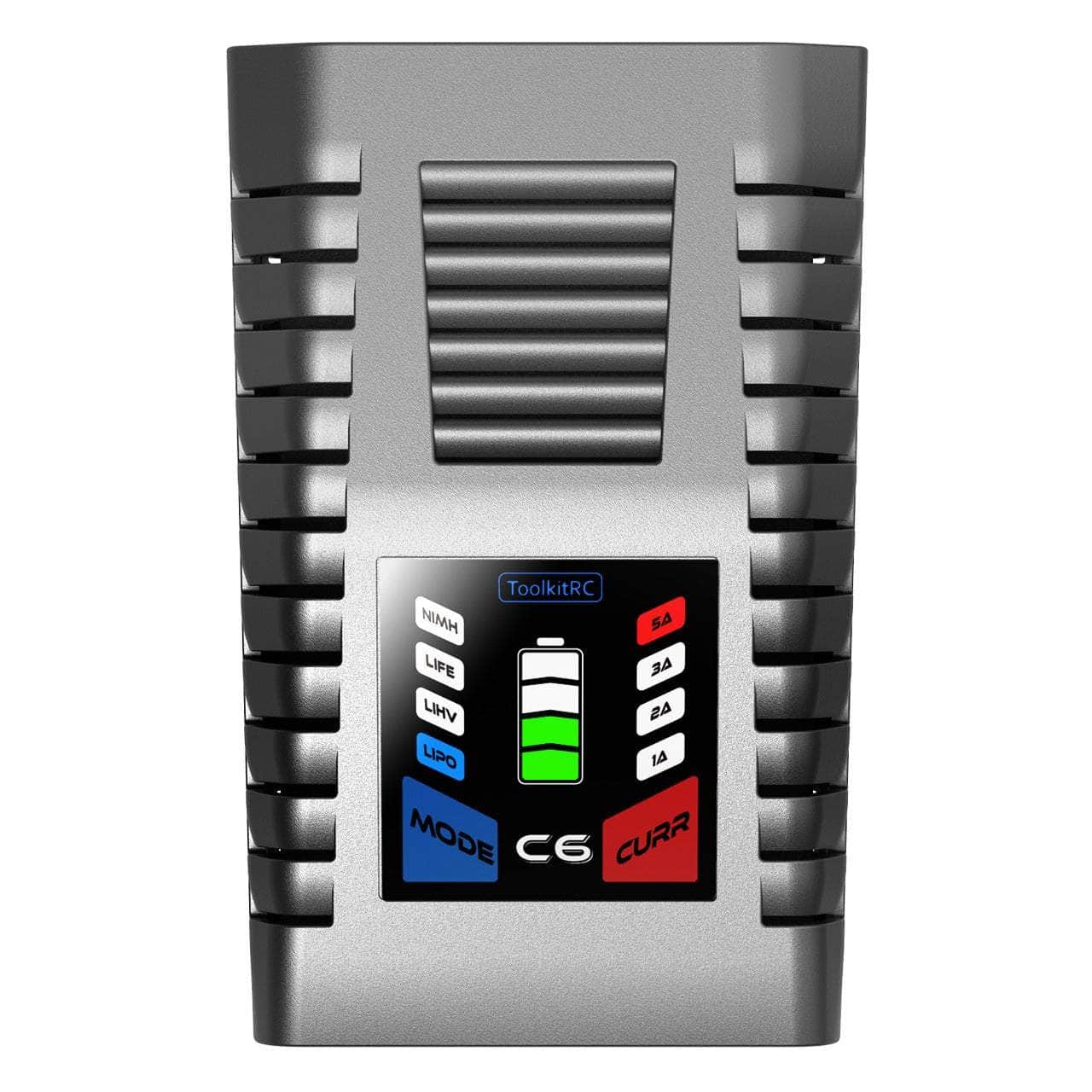  ToolKitRC C6 50W 5A 1-6S Compact AC Charger - XT60、mySite、merchandisen