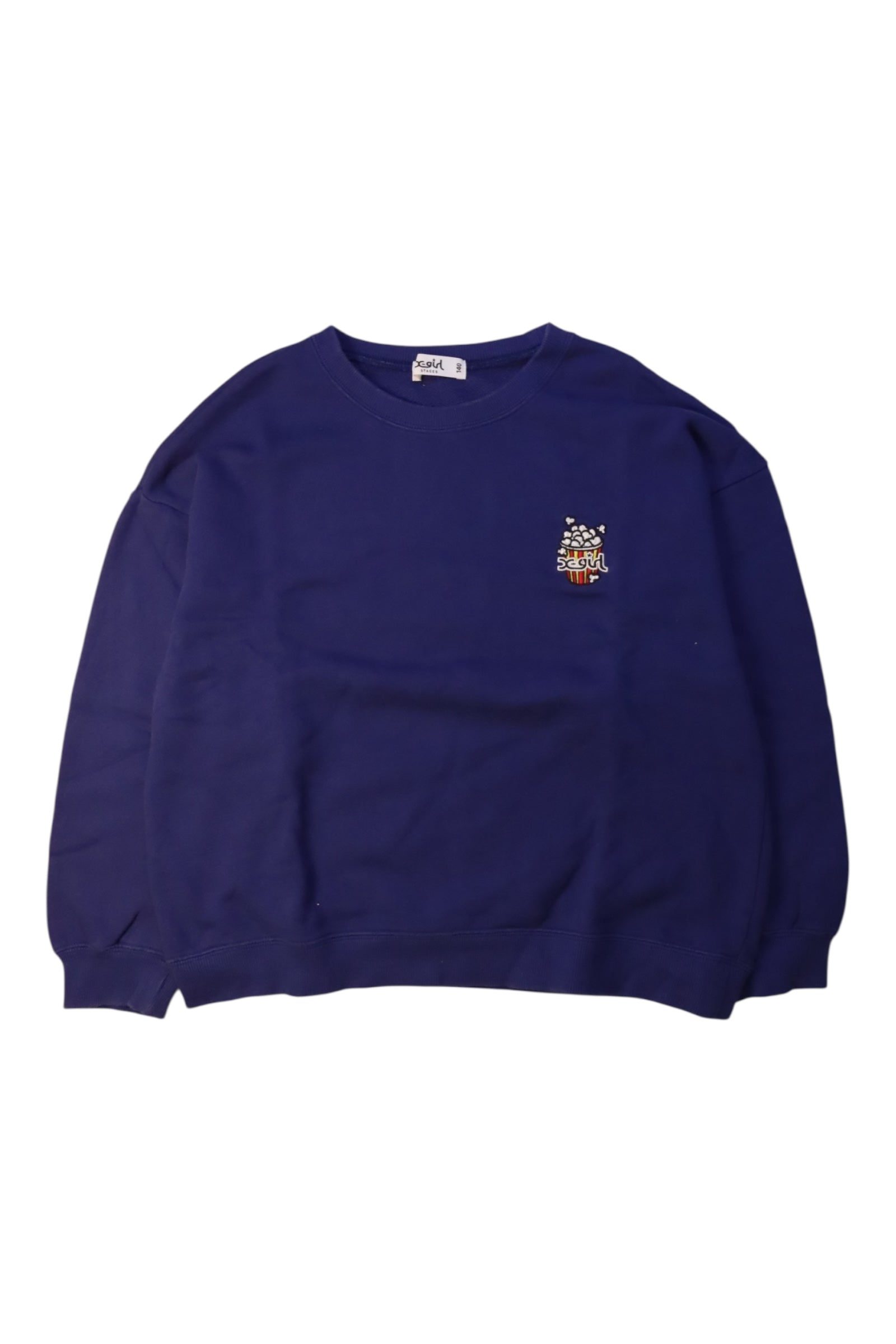 X-girl Crewneck Sweatshirt 10Y、mySite、g9winljtr