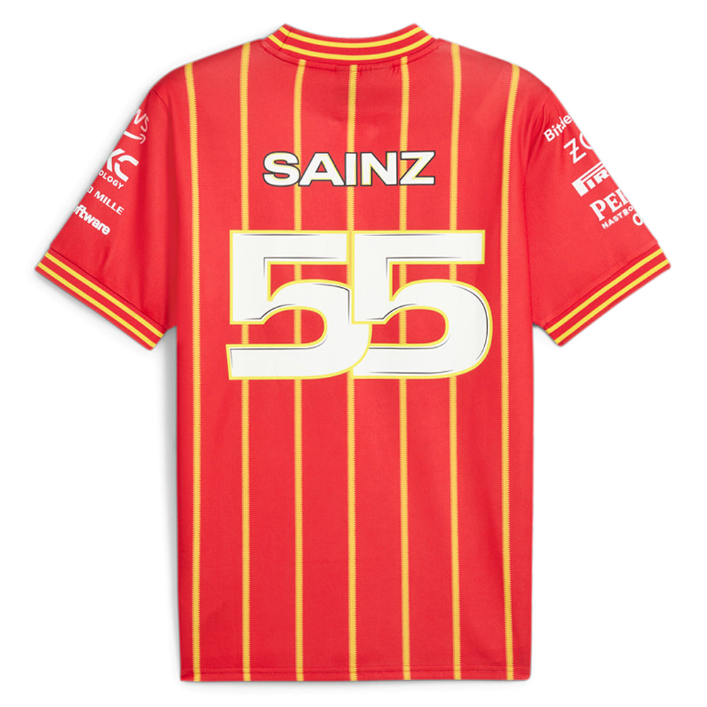 Scuderia Ferrari Crew Neck Short Sleeve Soccer Jersey、mySite、gtrtttuynbv