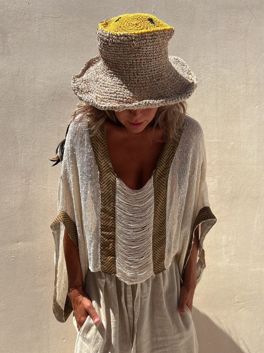  Contrast Scoop Neck Knit Cover Up、mySite、justintrudeaud