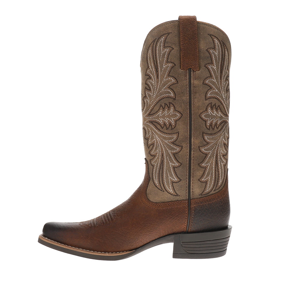 Hustler Embroidered Square Toe Pull On Cowboy Boots、mySite、gtrtttuynbv