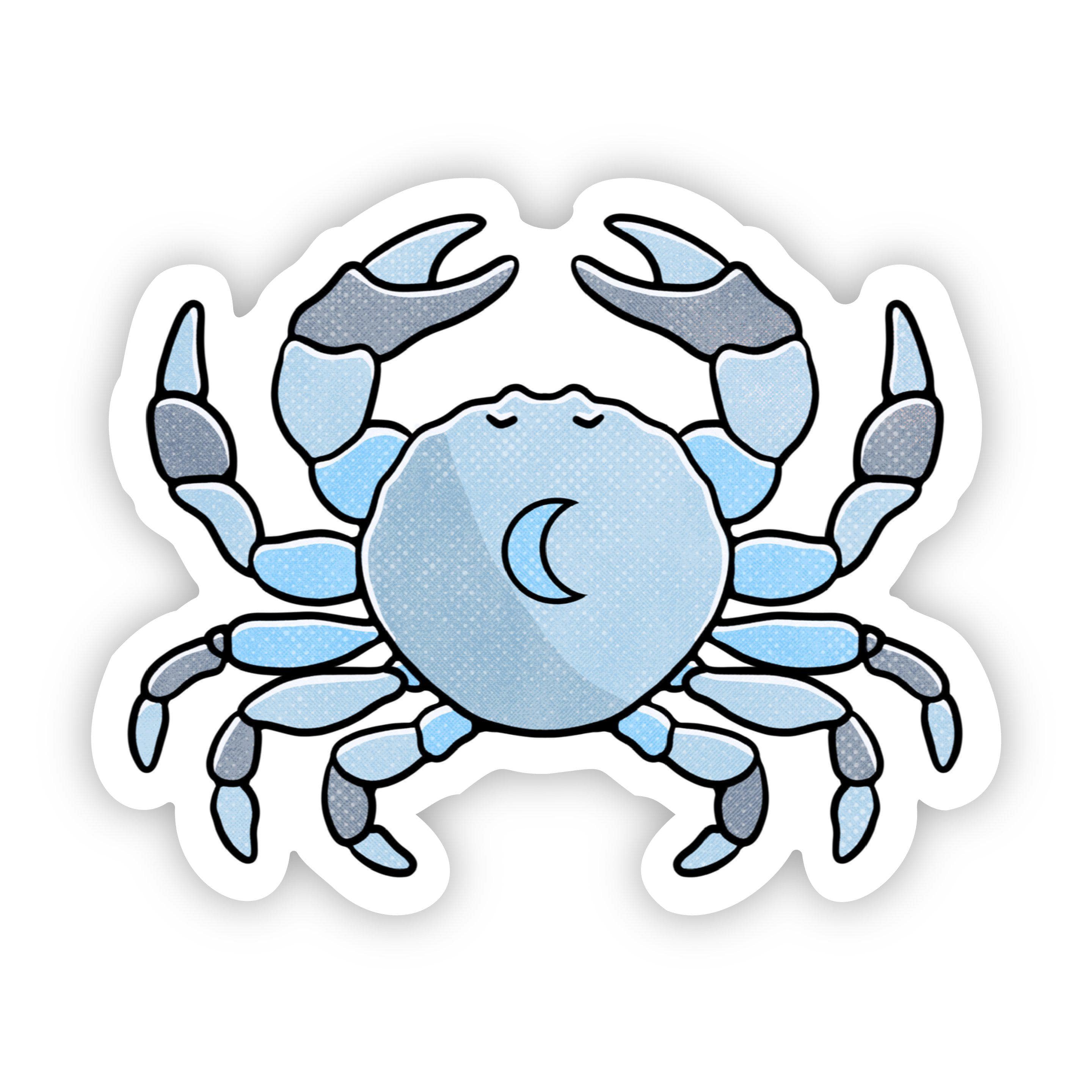  Cancer Crab Sign Zodiac Sticker、mySite、elrpsem3k