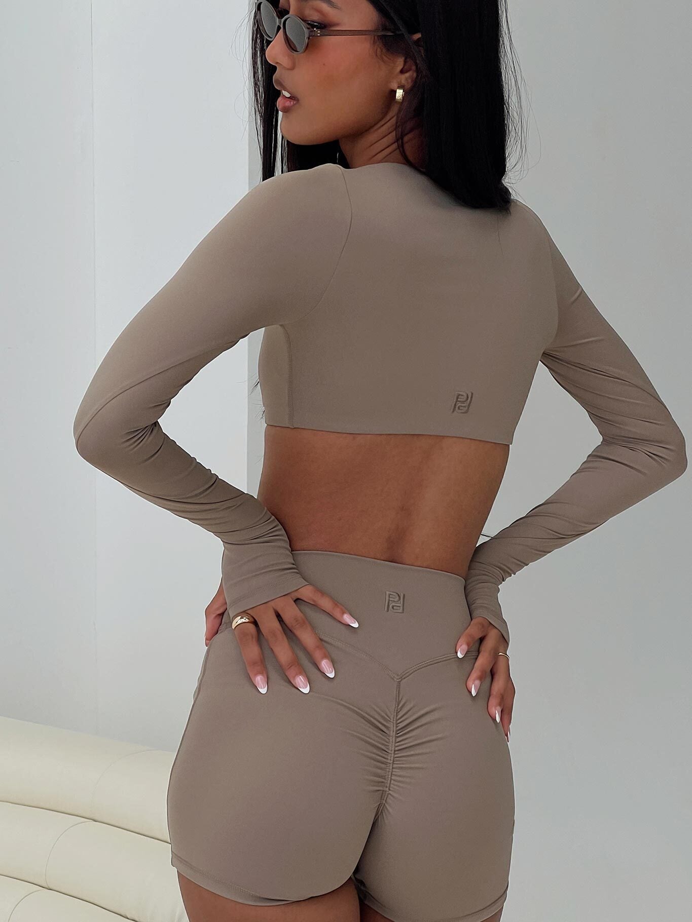 Touchdown Active Contour Short Taupe、mySite、solidvoid