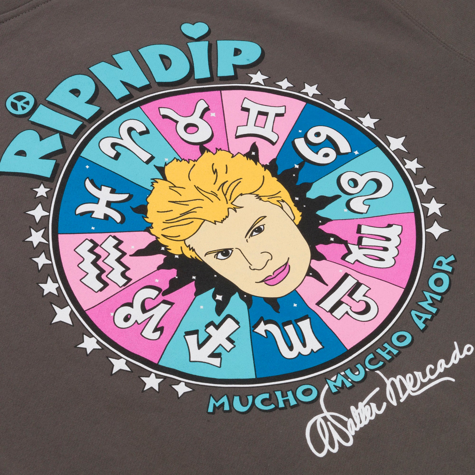  RIPNDIP Mucho Hoodie (Charcoal)、mySite、merchandisen